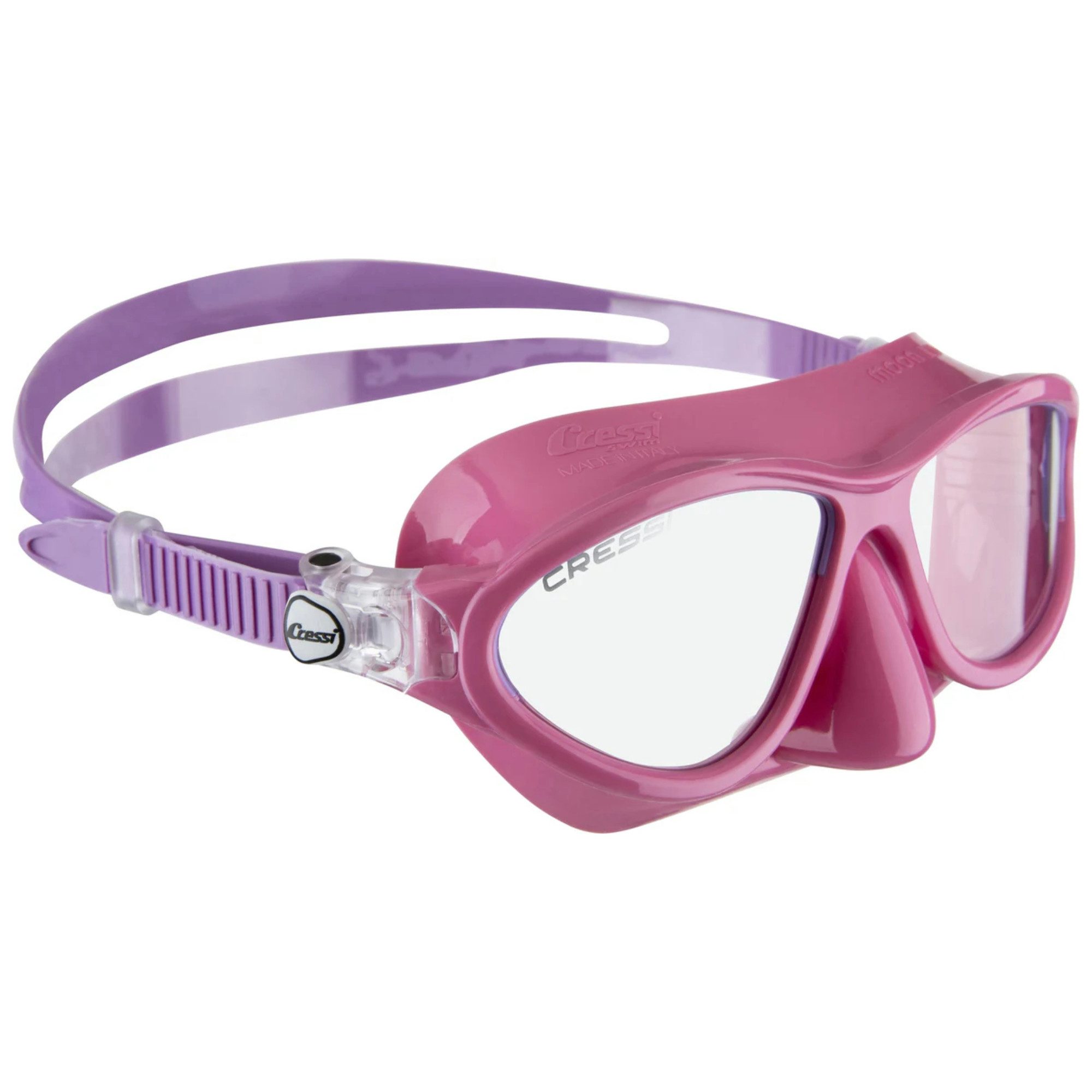 Tauchermaske Moon Maske - Kinder Schwimmmaske - Pink/Lilac