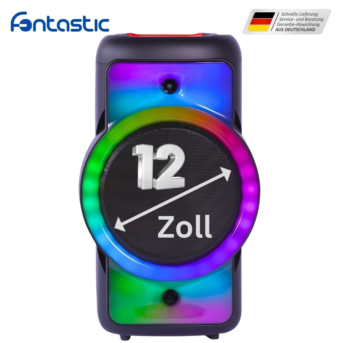 fontastic Partyspeaker Rokka Bluetooth-Lautsprecher (40 W)