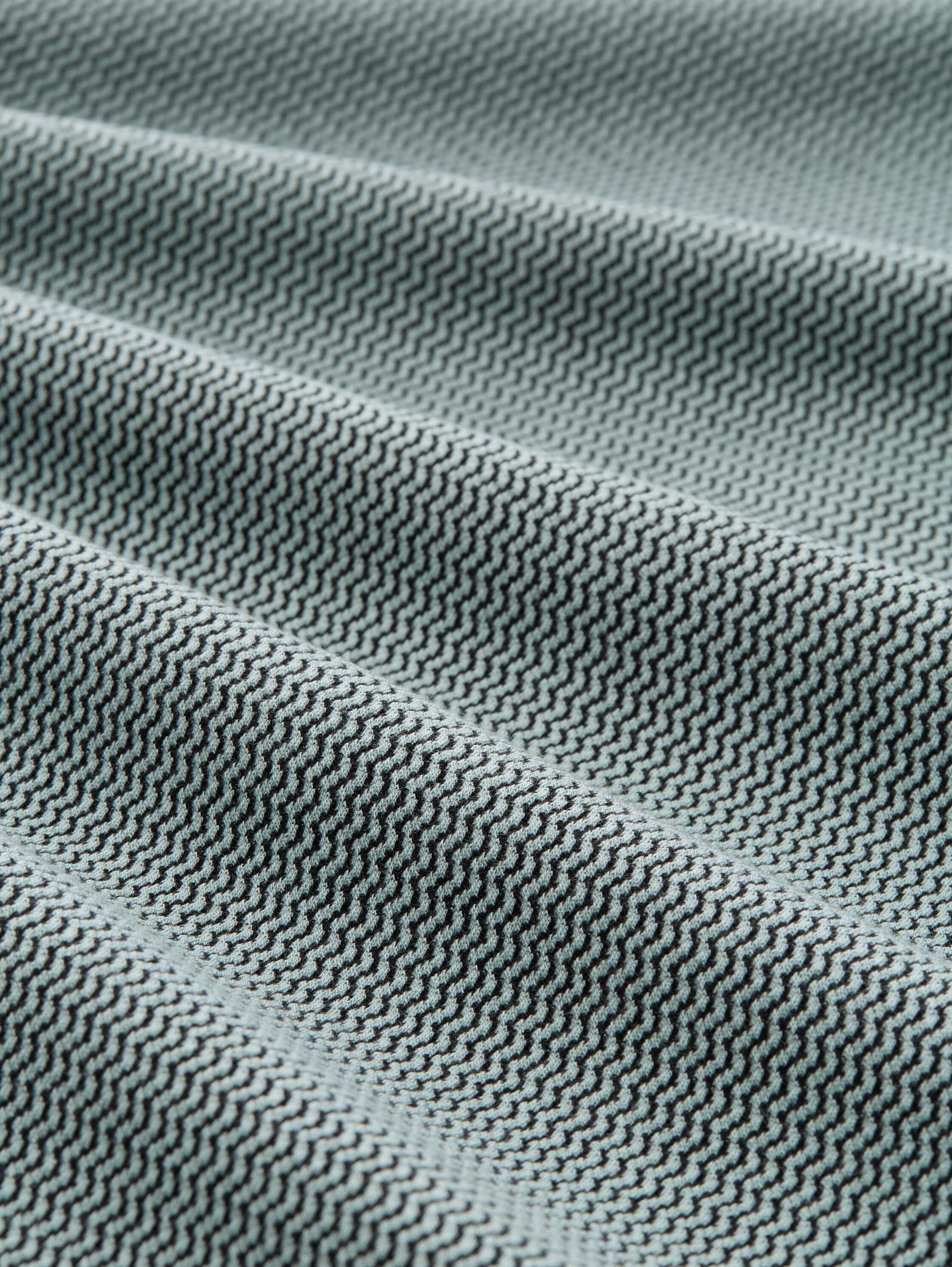 TOM TAILOR PLUS Minikleid mit Jacquard Struktur