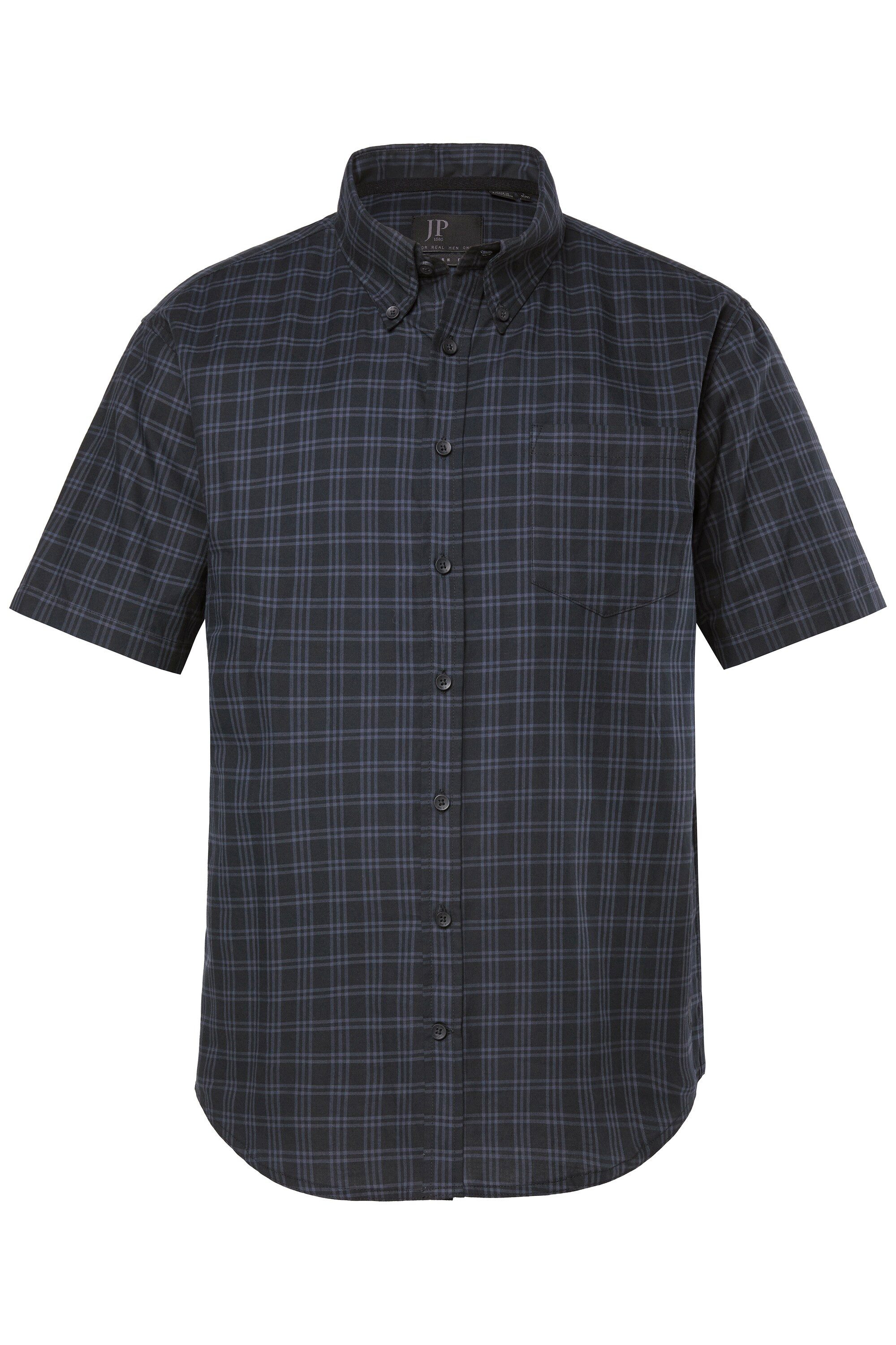 JP1880 Kurzarmhemd Karohemd Halbarm Buttondown-Kragen Modern Fit günstig online kaufen