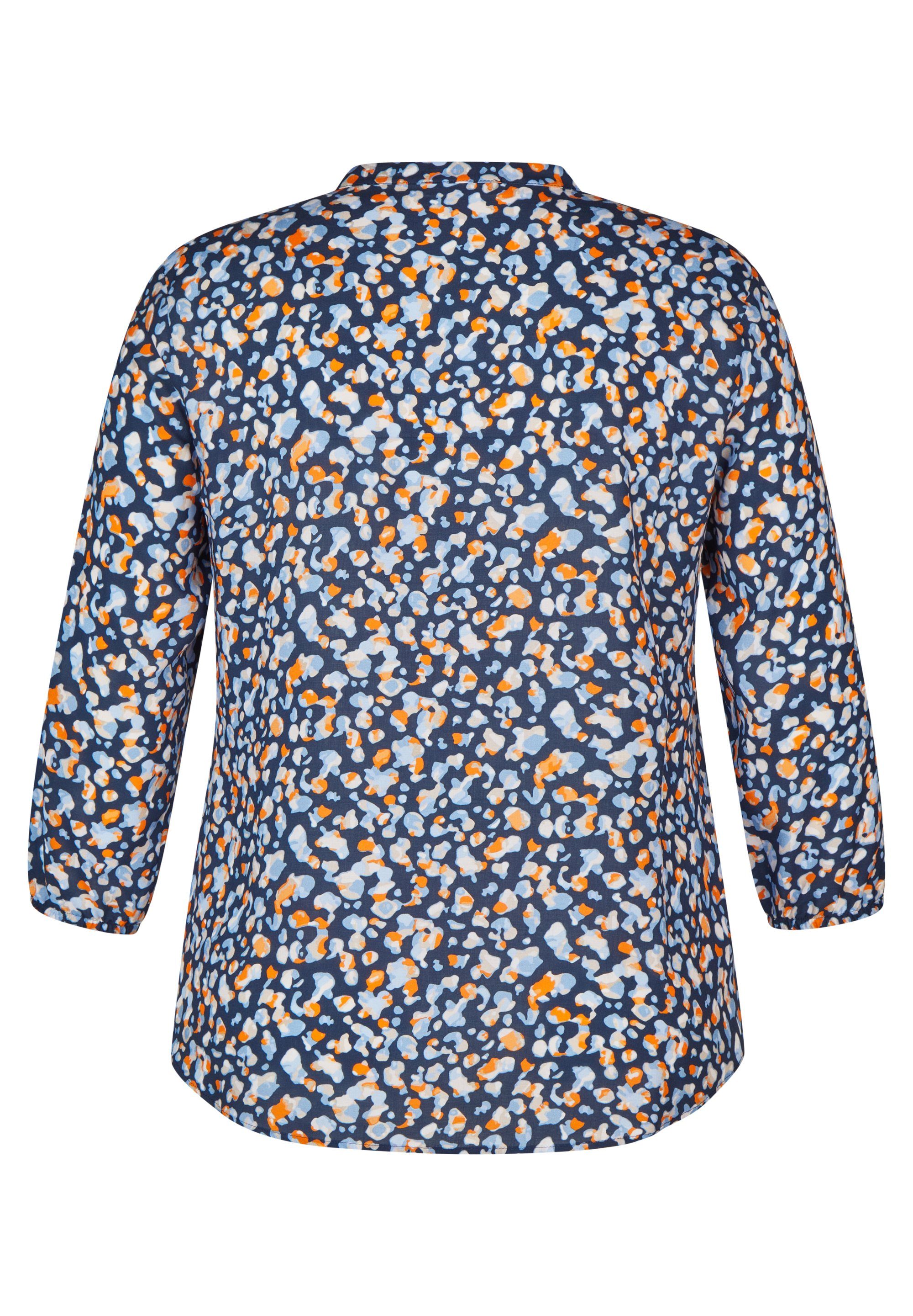 Rabe Langarmbluse mit farbenfrohem Muster