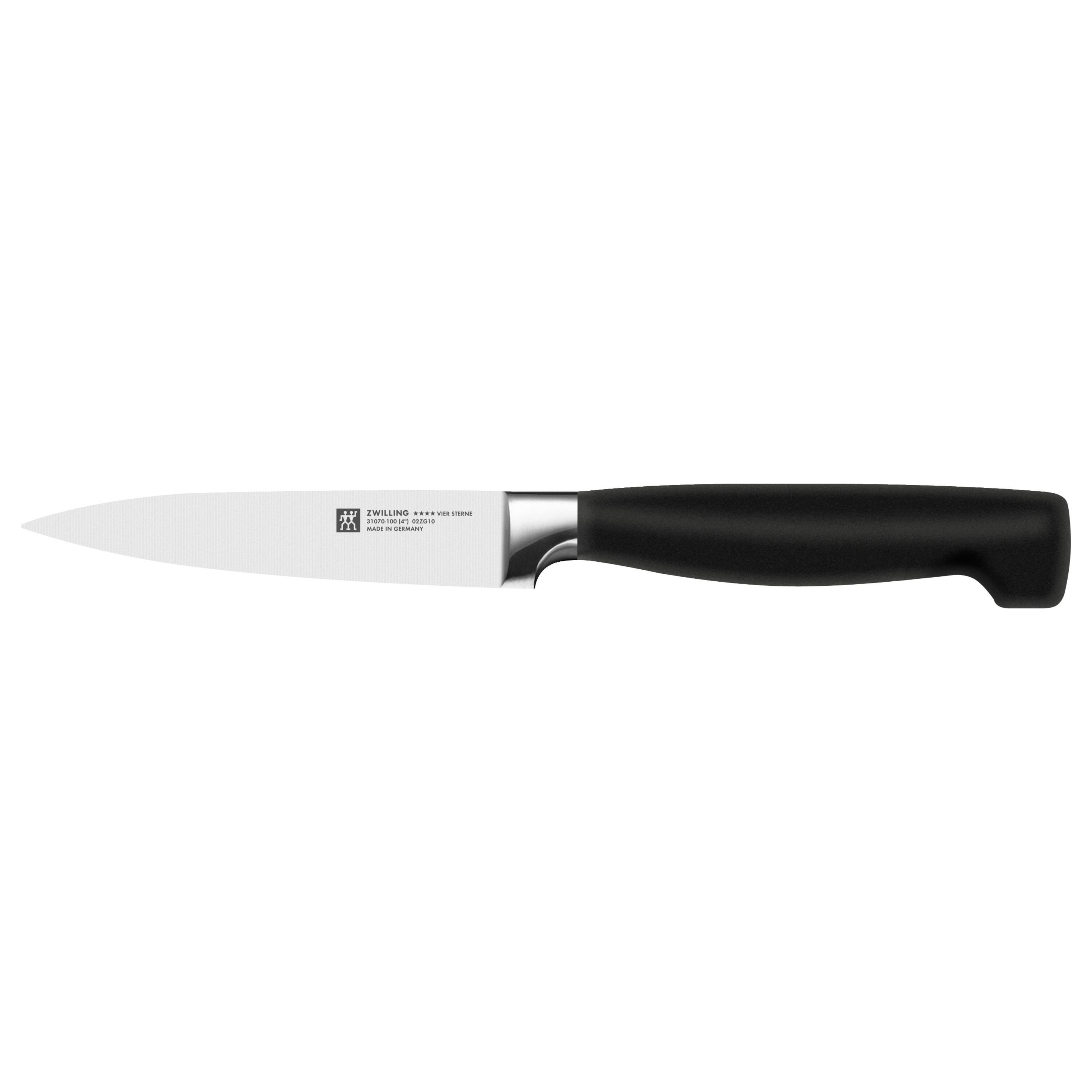 Besteck-Set Garniermesser ZWILLING VIER STERNE LBH 21x2x2 cm schwarz