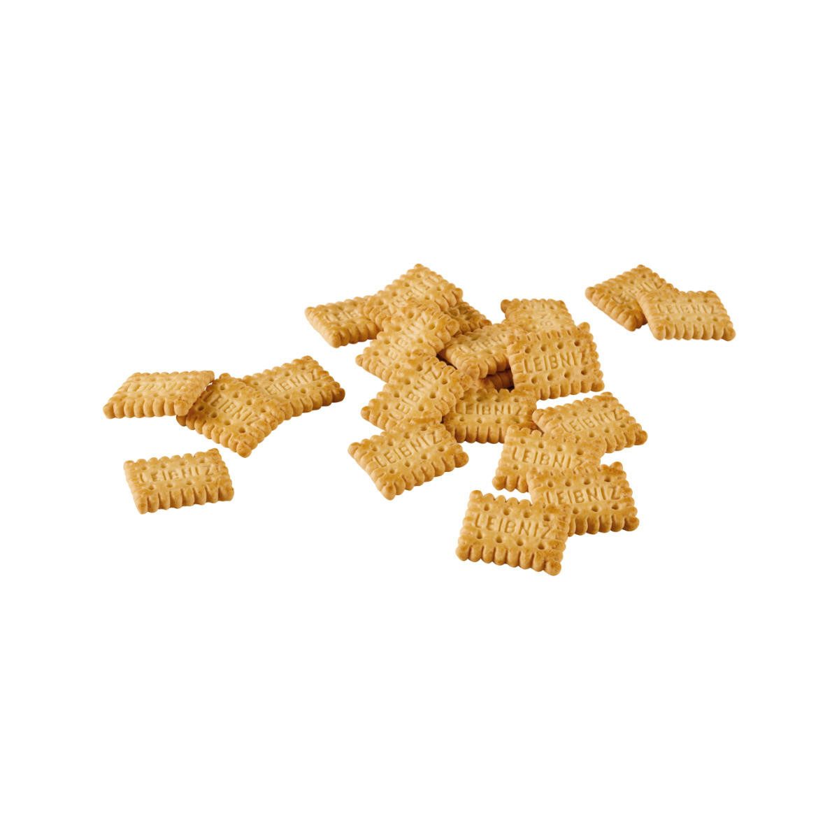 LEIBNIZ Kekse, Leibniz MINIS gluten und laktosefrei leckere Butterkekse 100g 8er Pack