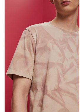 Esprit T-Shirt Rundhals-T-Shirt, 100 % Baumwolle (1-tlg)
