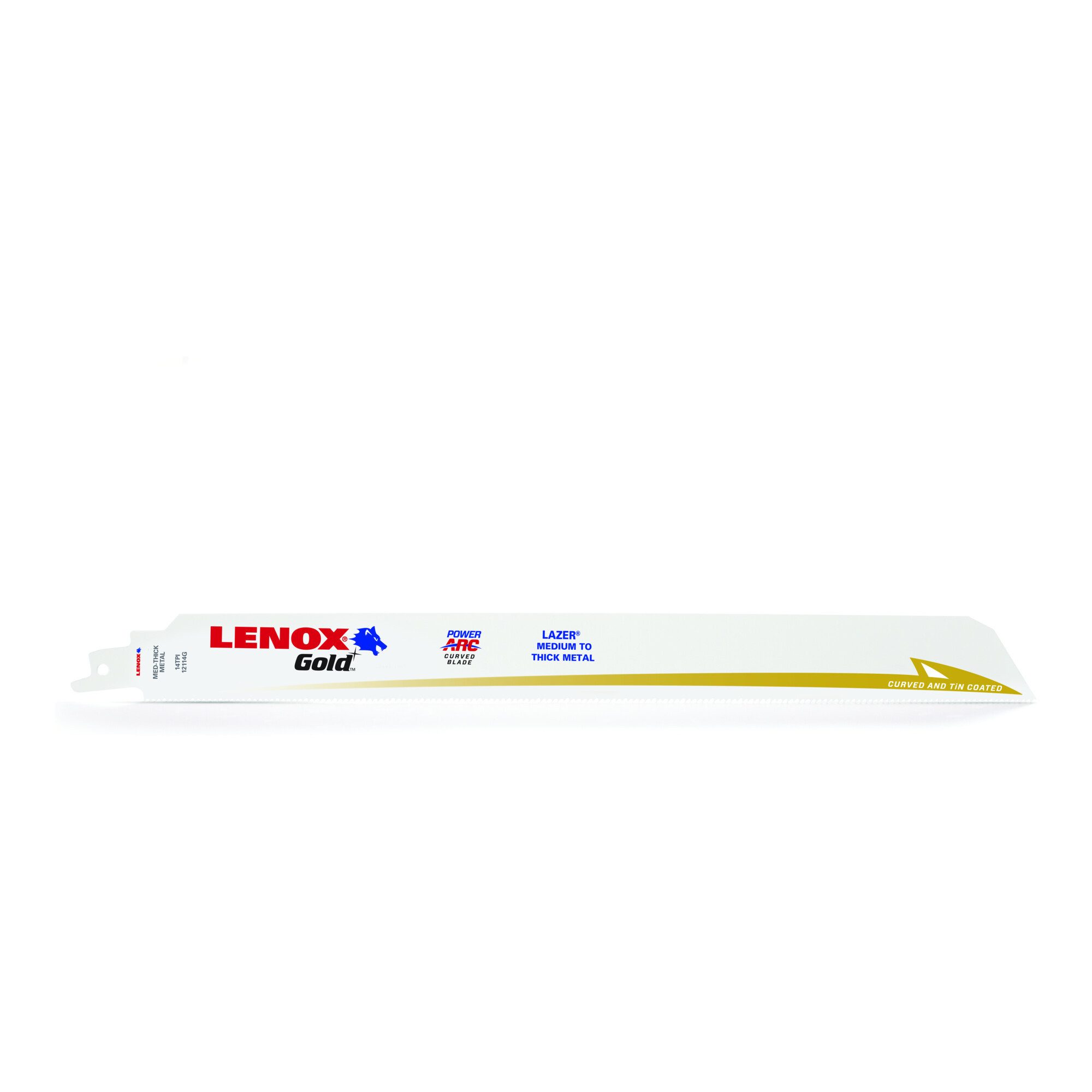 Lenox Säbelsäge Säbelsägeblatt Gold Lazer® L.305mm B.25mm TPI 14 5 St./Karte LENOX 5 S