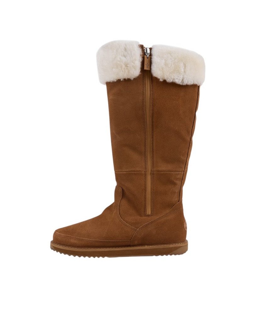 Emu Australia Georgi (Veloursleder, wasserdicht) kastanienbraun Damen Winterstiefel
