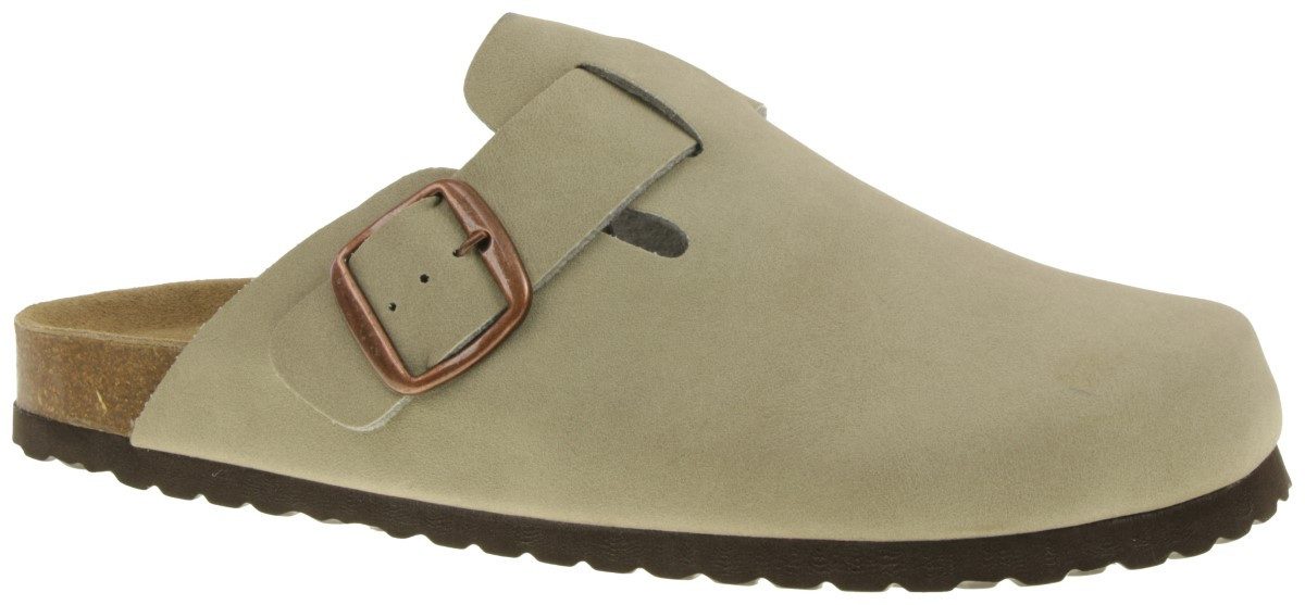 Piece of Mind Damen Clog Hausschuh taupe EUR 38 Hausschuh