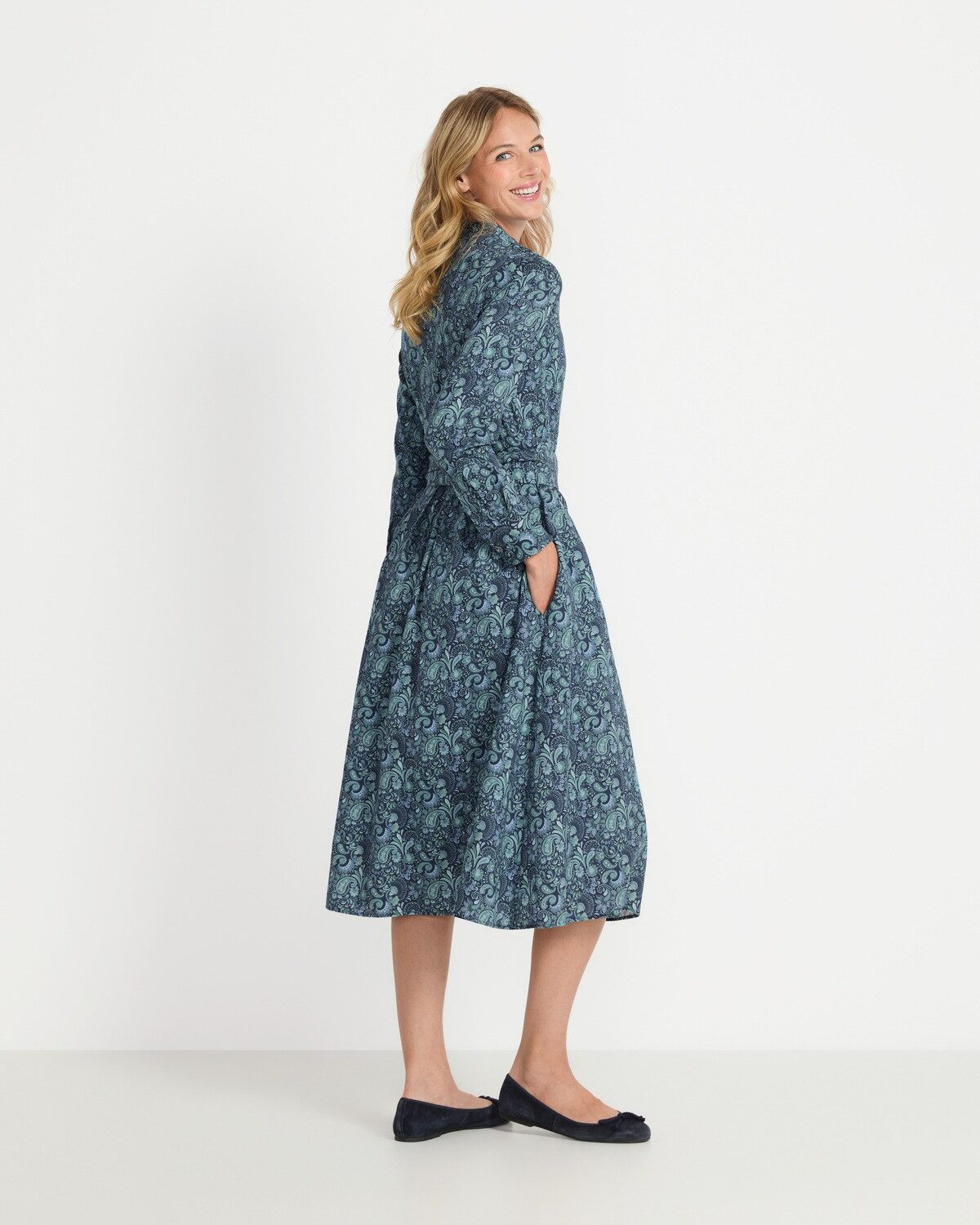 Luis Steindl Trachtenkleid Kleid mit Paisley-Muster