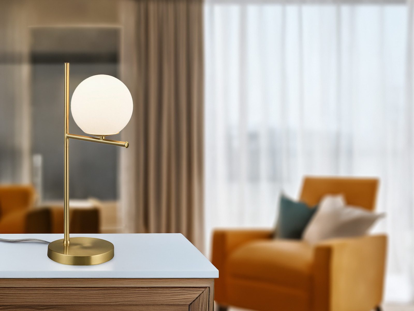 TRIO Leuchten LED Nachttischlampe, Dimmfunktion, LED wechselbar, Warmweiß, günstig online kaufen