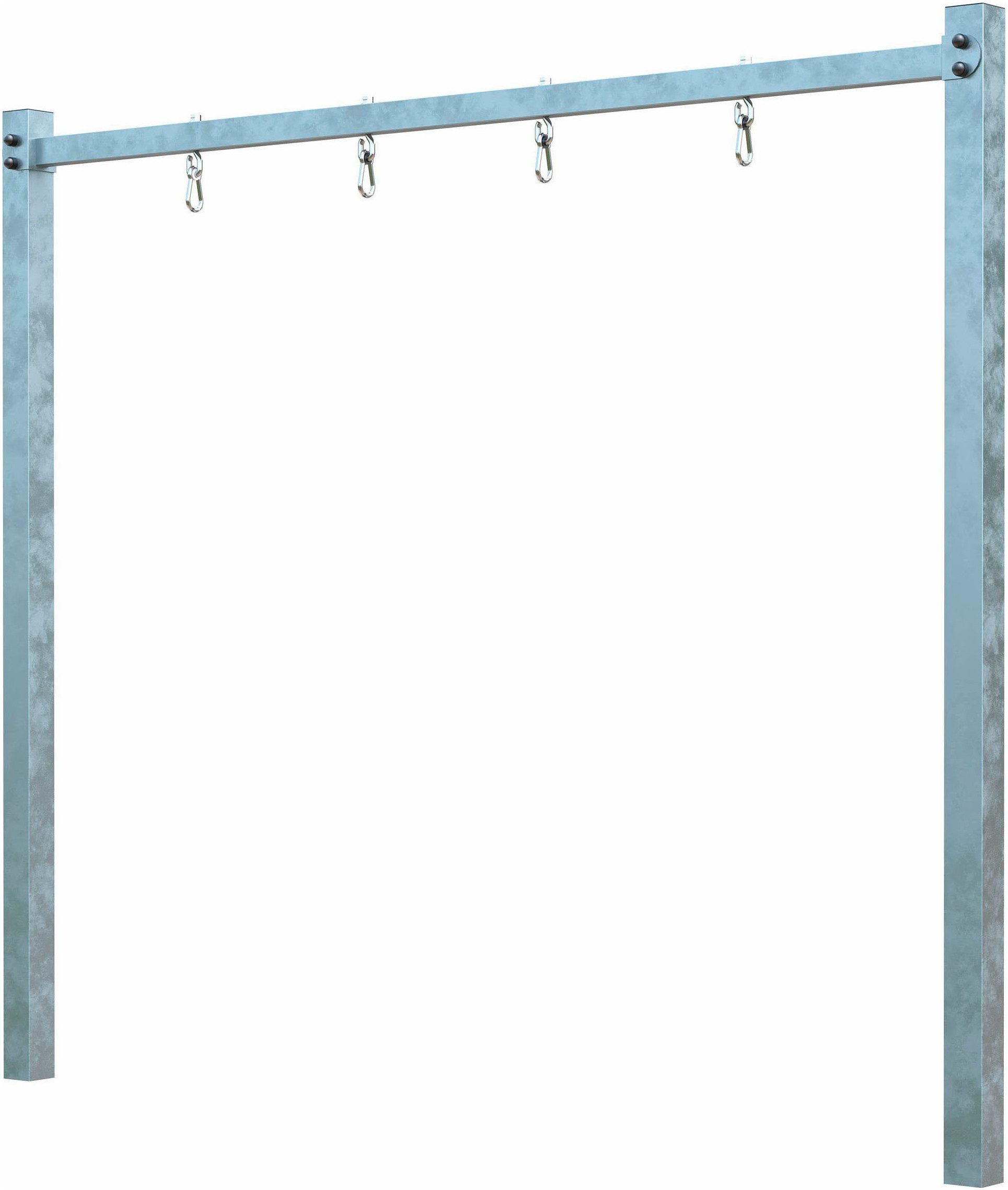 PLUS Schaukelgestell ohne Schaukelsitze - feuerverzinkt Stahl günstig online kaufen