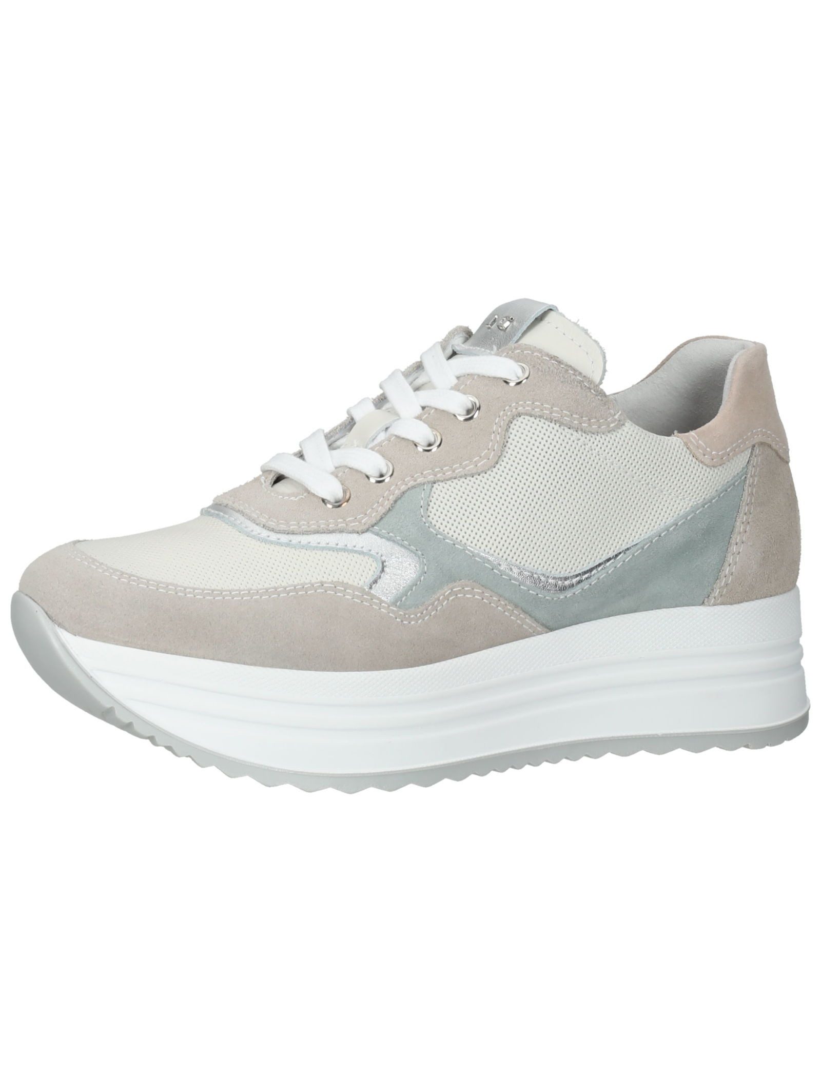 Sneaker Veloursleder/Textil Plateausneaker