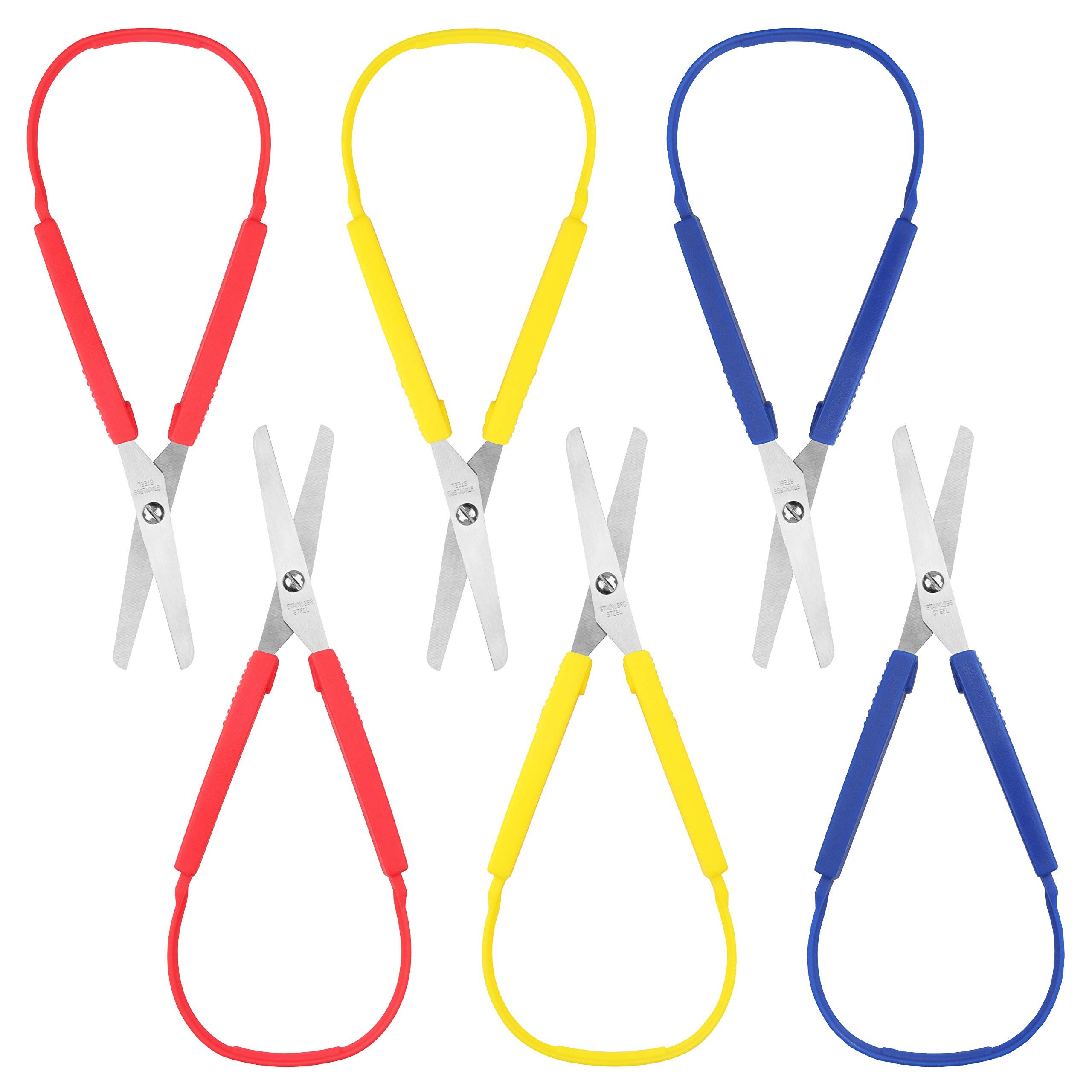 Handi Stitch Бумагаscheren 6 Stk. 20cm Schlaufenschere, (6-tlg)