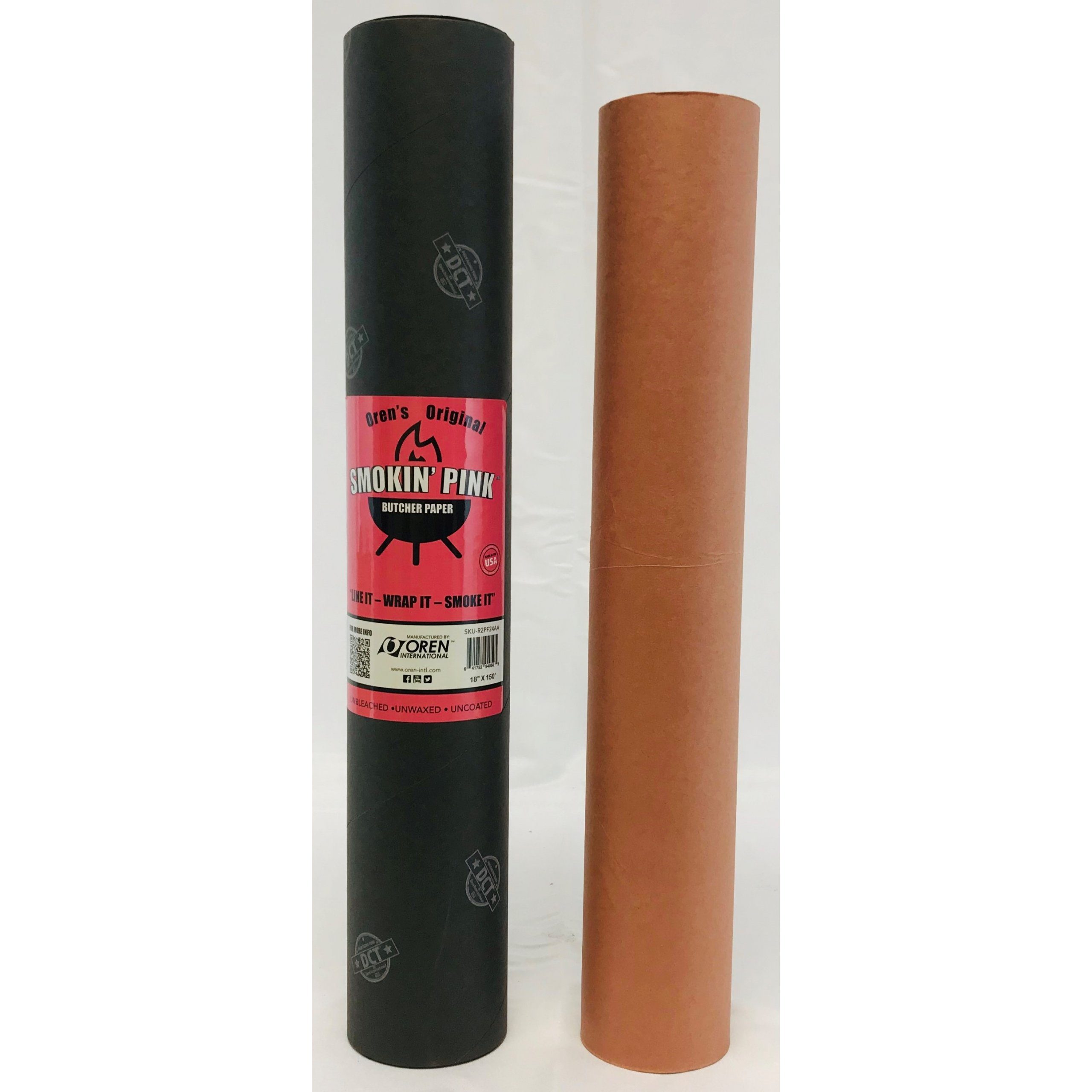 Rumo Barbeque Smoker Oren Pink Butcher Paper 18” Metzgerpapier Breite 45,72 cm x Длина