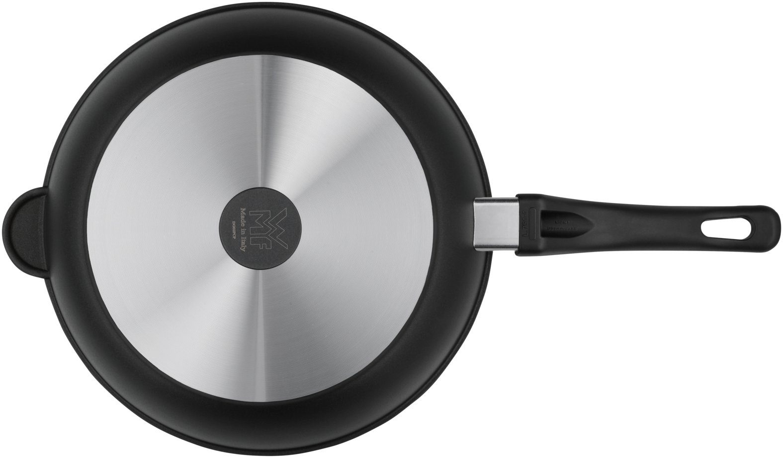 WMF Schmorpfanne Party Schmorpfanne, 28 cm, Aluguss (1-tlg., 1x Schmorpfanne beschichtet 28 cm (Höhe 8,6 cm), - optimal für Herdplatten mit Ø 22 cm
