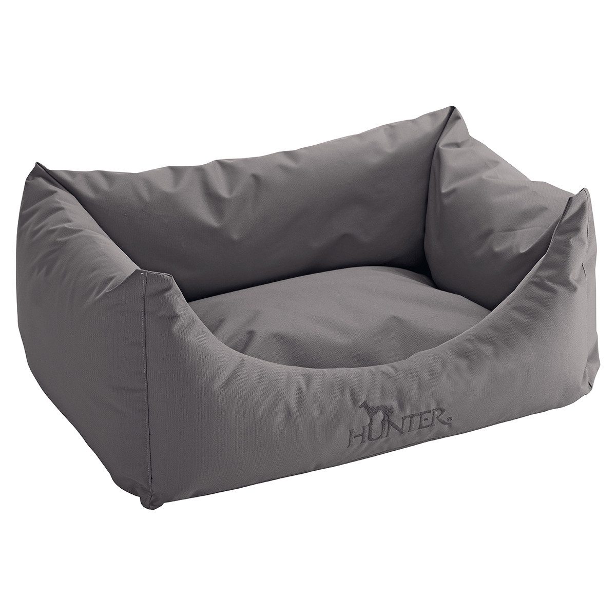 Hunter Tierbedarf Tierbett Hundesofa Gent antibakteriell grau