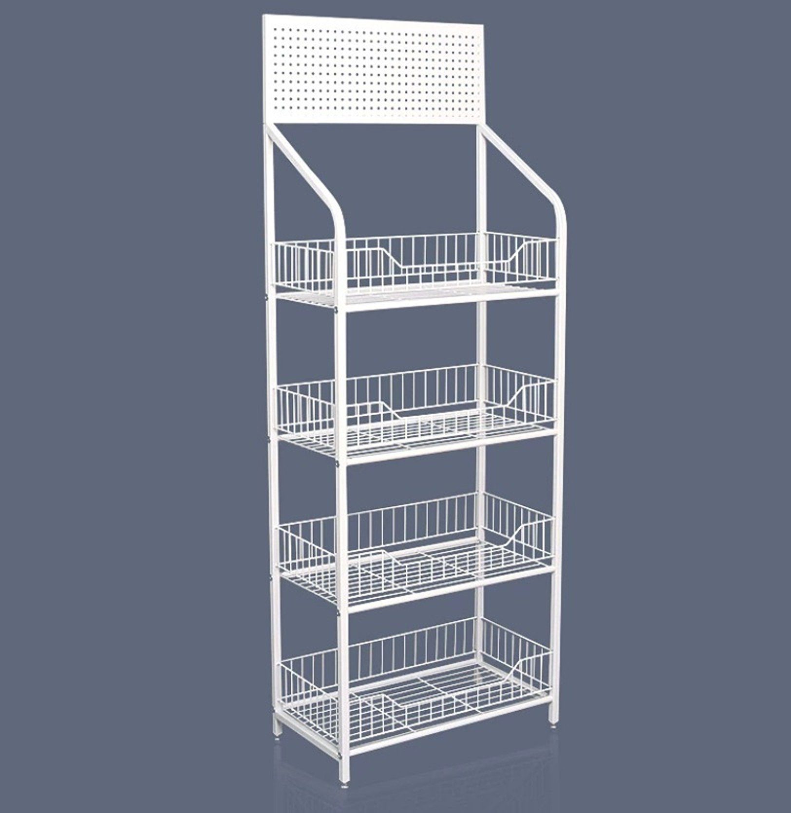 BAYLI Mehrzweckregal Ladenregale Einzelhandel - 140x50x27 cm Supermarktregale - Ladeneinric