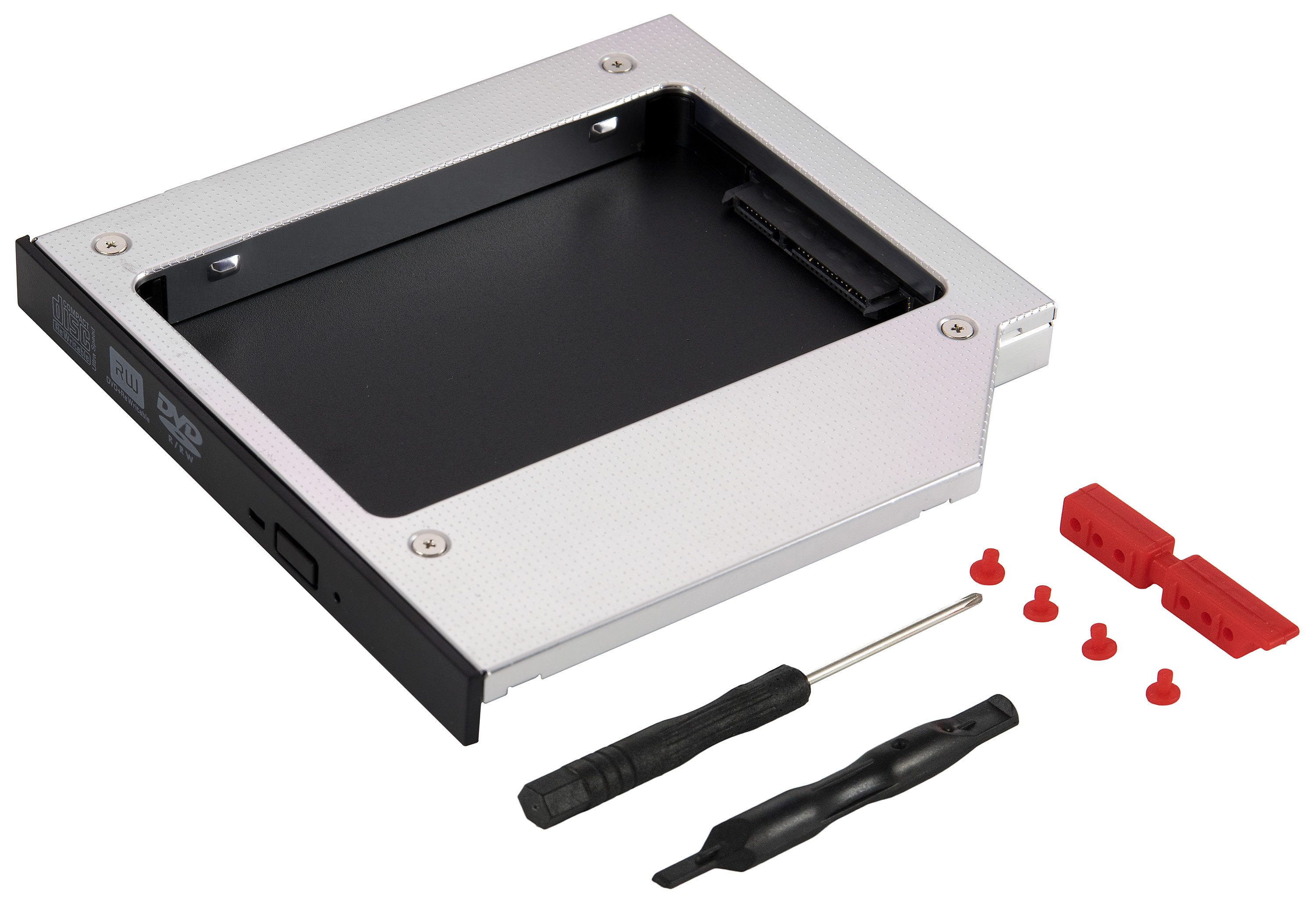 Festplatten-Einbaurahmen Notebook Laufwerksrahmen/Laufwerksschacht für SSD/HDD