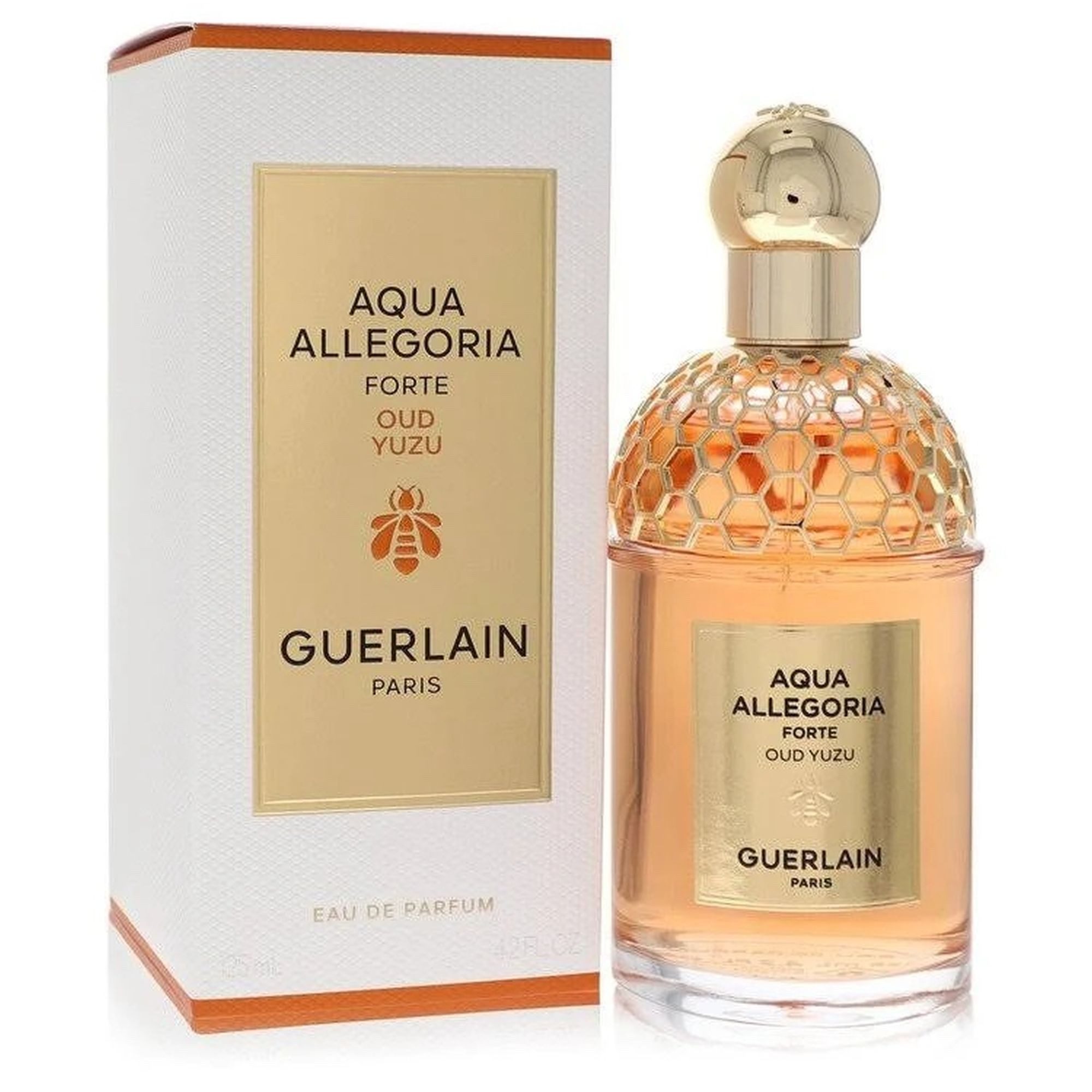 GUERLAIN Eau de Parfum Aqua Allegoria Oud Yuzu EDP Damen Spray, Zitrisch-holziger Duft mit Yuzu, Zeder, Vetiver und Manadrine