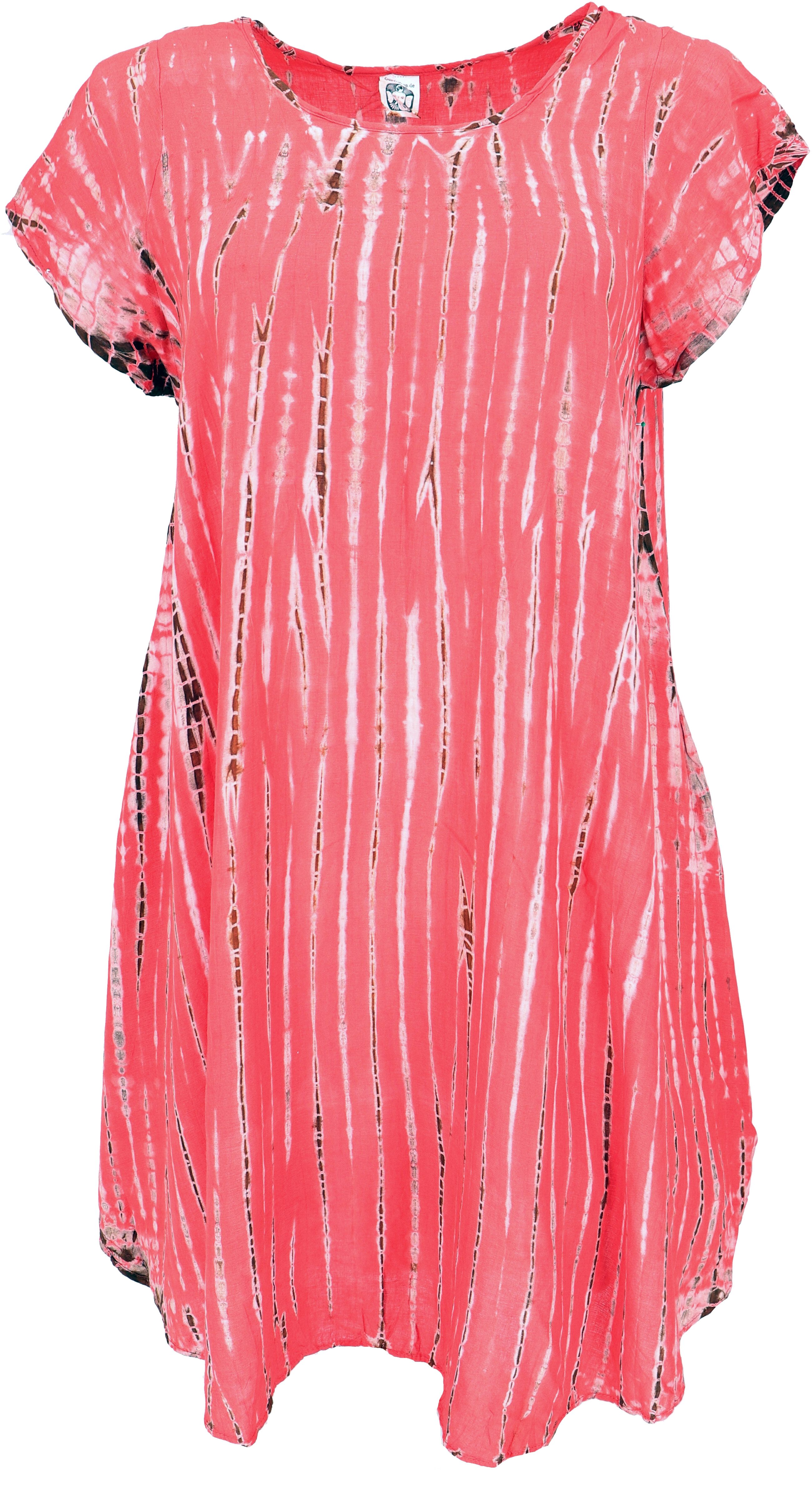 Guru-Shop Midikleid Batik Tunika, Midikleid, Strandkleid, günstig online kaufen