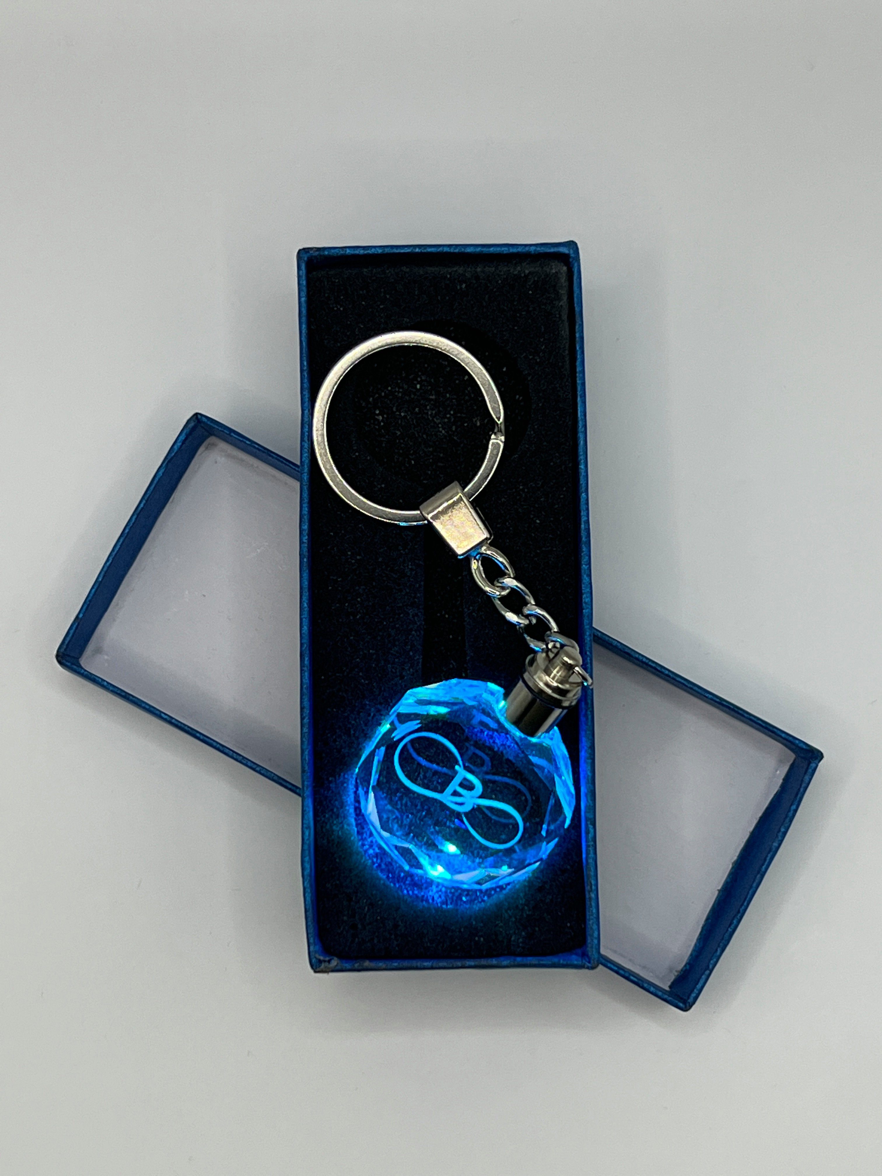 Stelby Schlüsselanhänger Unendlichkeitszeichen Schlüsselanhänger B Multicolor mit Geschenkbox – Bild 2 von 3