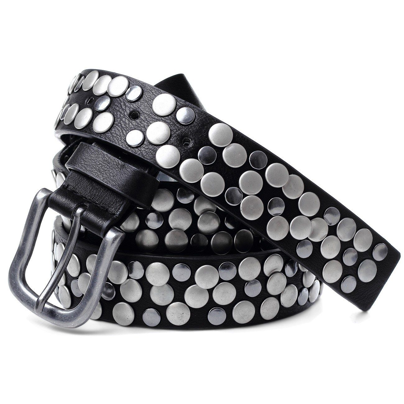 Caspar Nietengürtel GU224 schmaler Damen Vintage günstig online kaufen