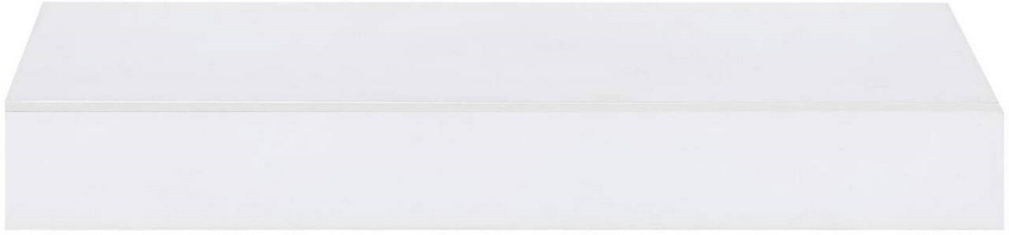 1-tlg., mit aus MDF-Platte, weiß Wandregal, Schubladen Woltu