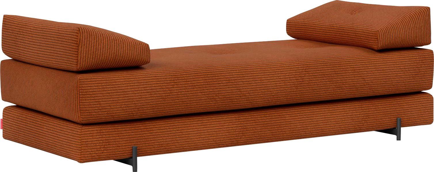 INNOVATION LIVING ™ Stapelliege Sigmund 595 Indu-Beine, Daybed mit zwei Federkernmatratzen zum täglichen Gebrauch