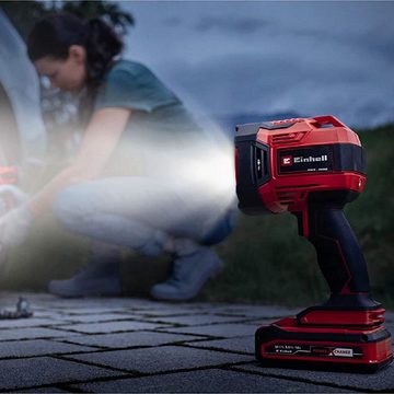 Einhell LED Baustrahler Einhell Akku Lampe TE-CL 18/2500 LiAC solo inkl. 2,5 Ah Starterkit, Ergonomischer Griff mit Softgrip, LED