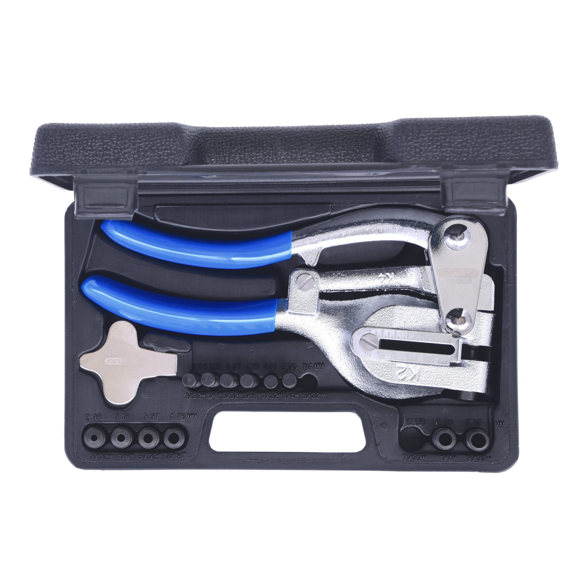 KS Tools Lochzange KS Tools Lochzangen-Satz, 16-teilig