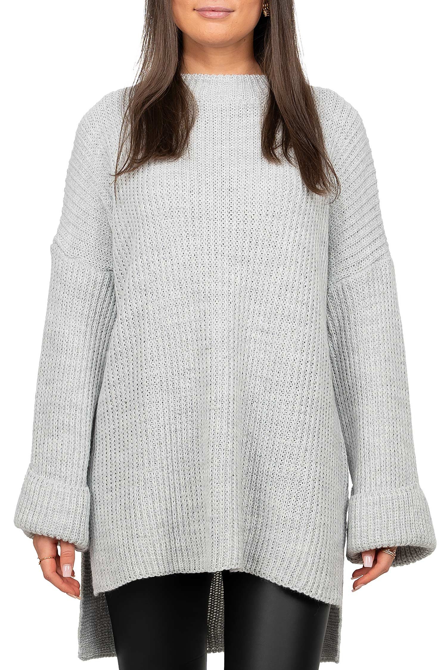 Reichstadt Strickpullover Gemütlicher Oversized Pullover 25RSW067 (1-tlg) W günstig online kaufen