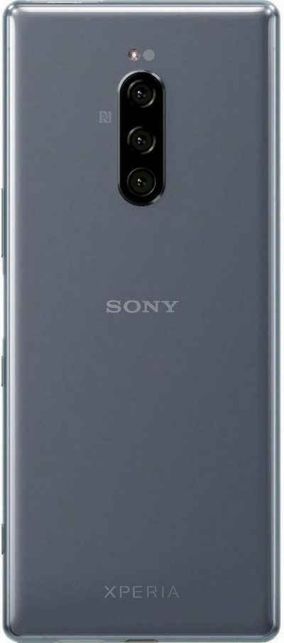 Sony Xperia 1 (J8110) Smartphone (16,51 cm/6,5 Zoll, 128 GB Speicherplatz, 12 MP Kamera, CinemaWide 4K HDR OLED Display im 21:9 Format)