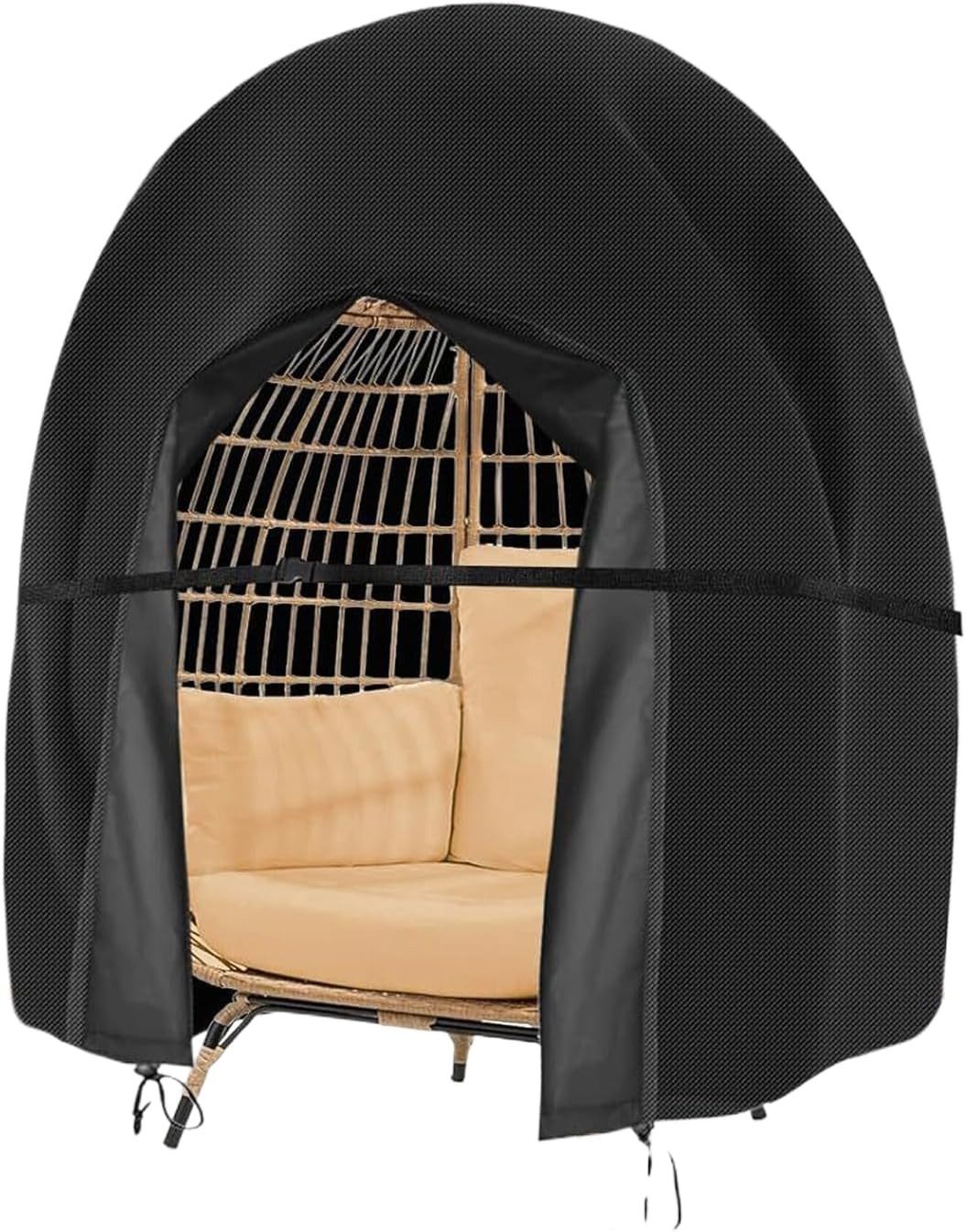 FELIXLEO Hängesessel 420D Oxford Hängekorb Schwingsessel Abdeckhauben Ei-Stuhlbezug Patio (1-St)