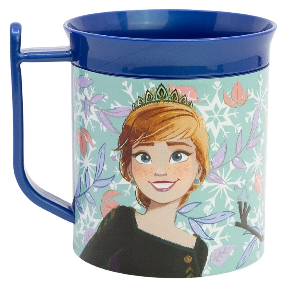Disney Frozen Кружки - Mikrowellengeeigneter Kunststoffbecher 400 ml – für Kinder, robustes Material, besonders leicht