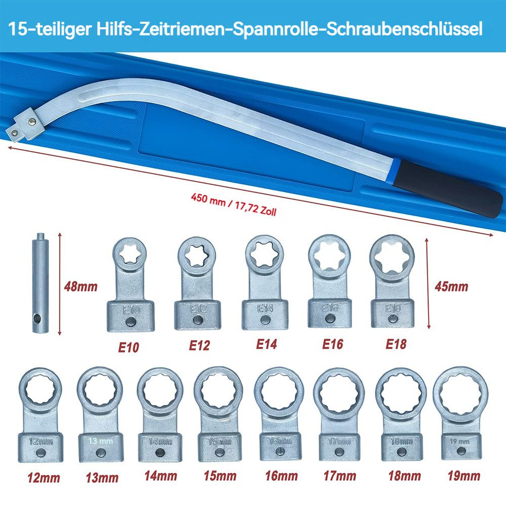 Hikity Montagewerkzeug Montagewerkzeug Keil- und Zahnriemen-Schlüssel-Satz günstig online kaufen