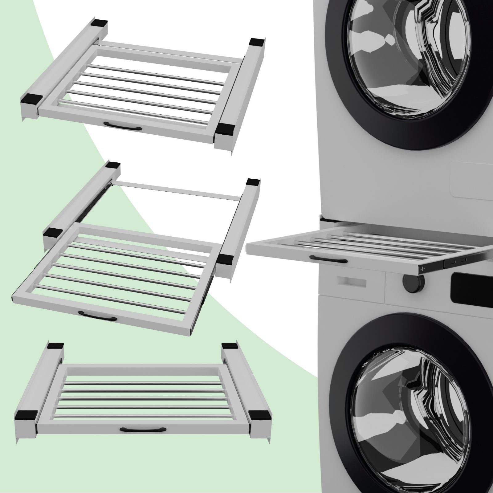 HAGO Zwischenbaurahmen Waschmaschinen Verbindungsrahmen Wäschetrockner Troc günstig online kaufen