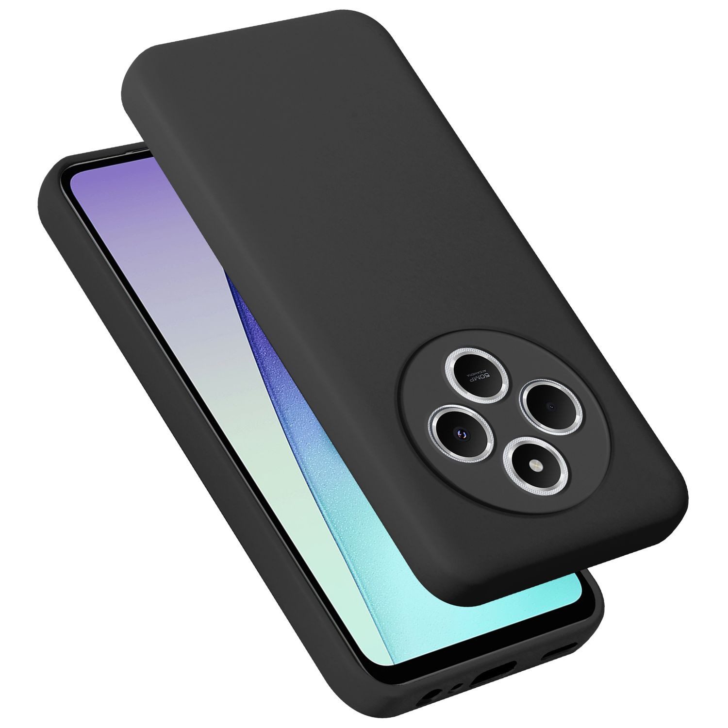 Cadorabo Handyhülle für Xiaomi RedMi 14C Hülle Xiaomi RedMi 14C, Flexible Hülle TPU Silikon Schutzhülle Back Cover Case
