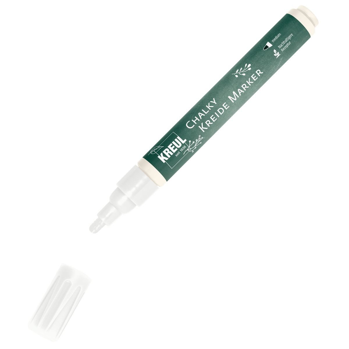 C. KREUL Kreidemarker KREUL Kreidemarker Chalky medium 2-3mm snow white