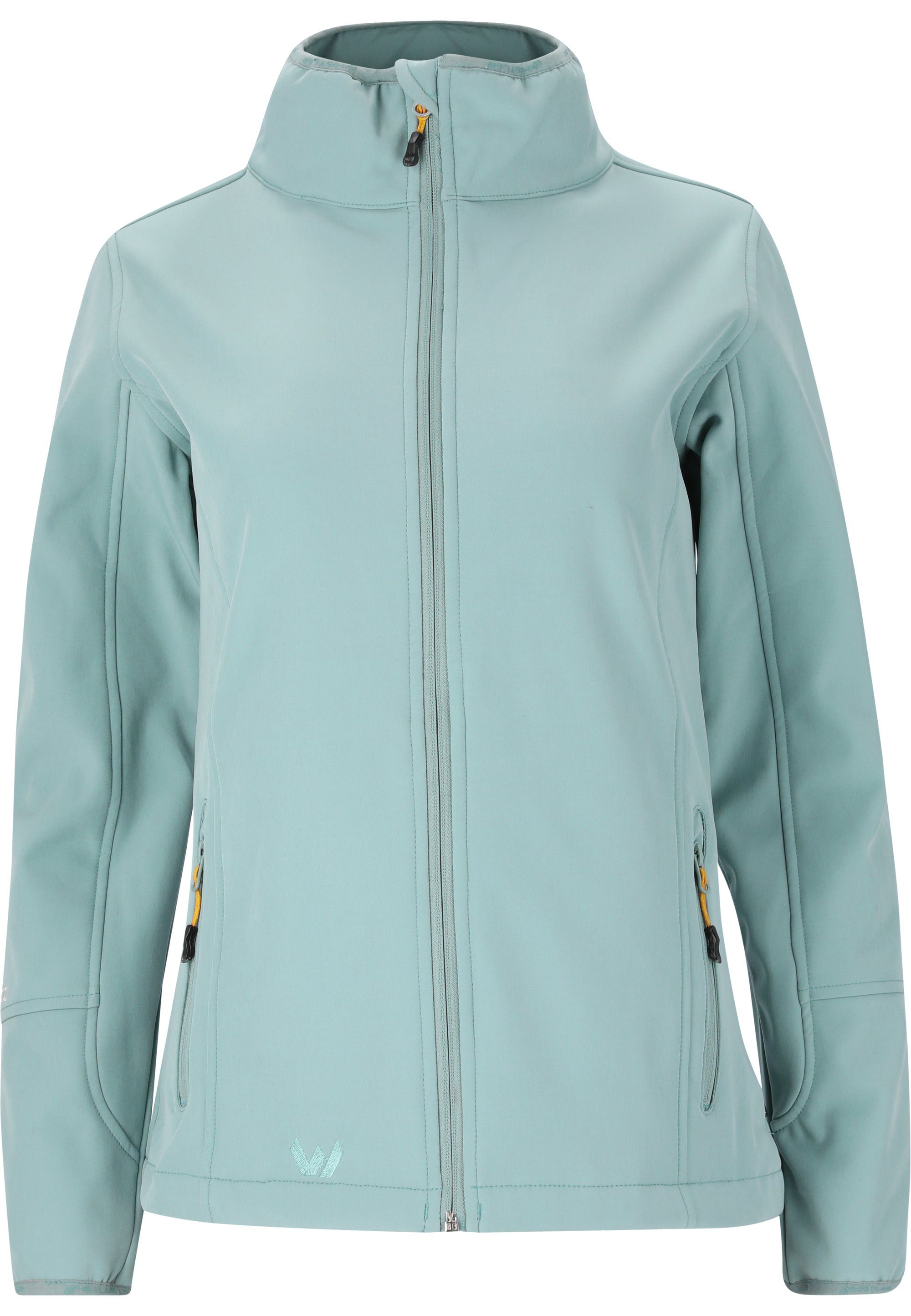 WHISTLER Softshelljacke Covina frostblau mit winddichtem und wasser- Funktionsmaterial