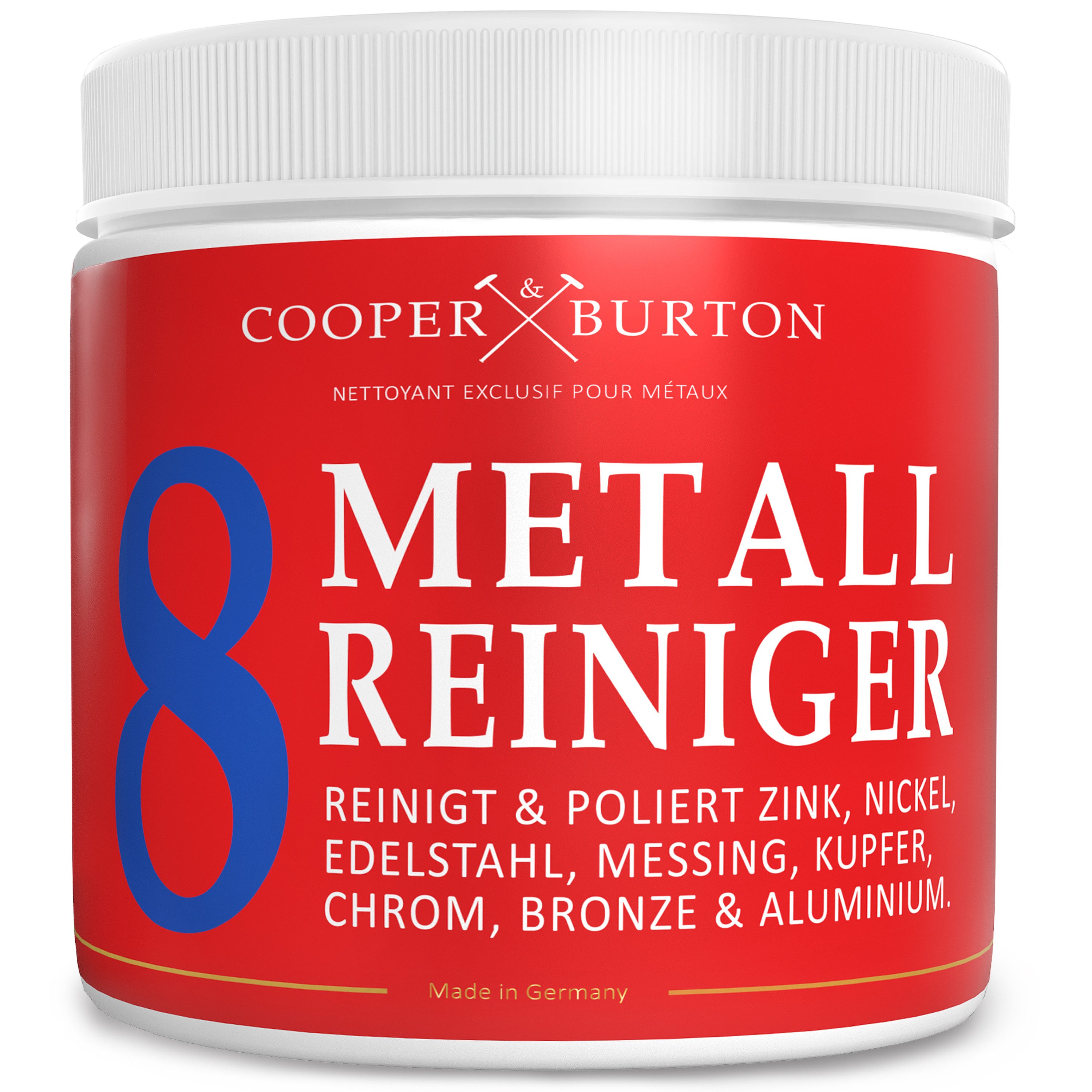 Cooper&Burton Metallreiniger Intensiv-Kraftreiniger Konzentrat 0,5kg Schaumreiniger (1-St. 500g)