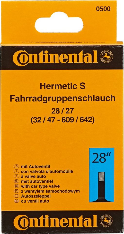Prophete Fahrradschlauch CONTINENTAL-Fahrradgruppenschlauch, 28 Zoll (71,12  cm)