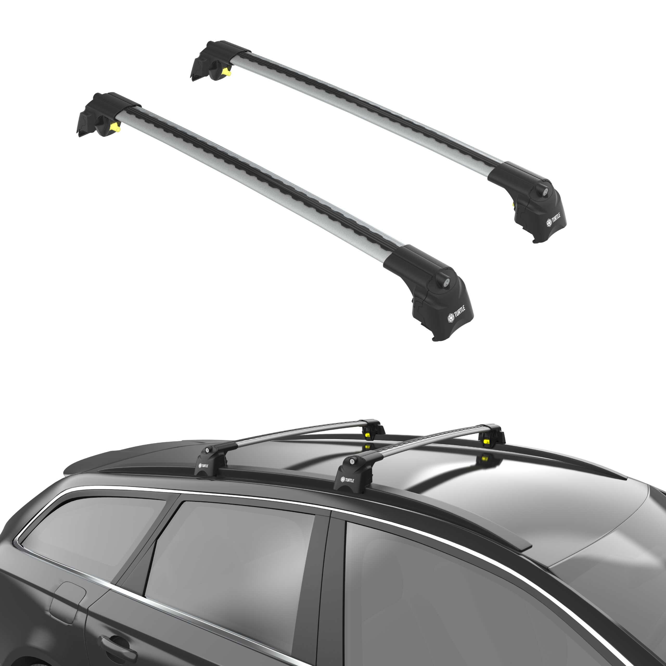 Dachbox-Halterung TURTLE kompatibel mit Volkswagen Passat Alltrack (B8) 2015-2024 Air2 D