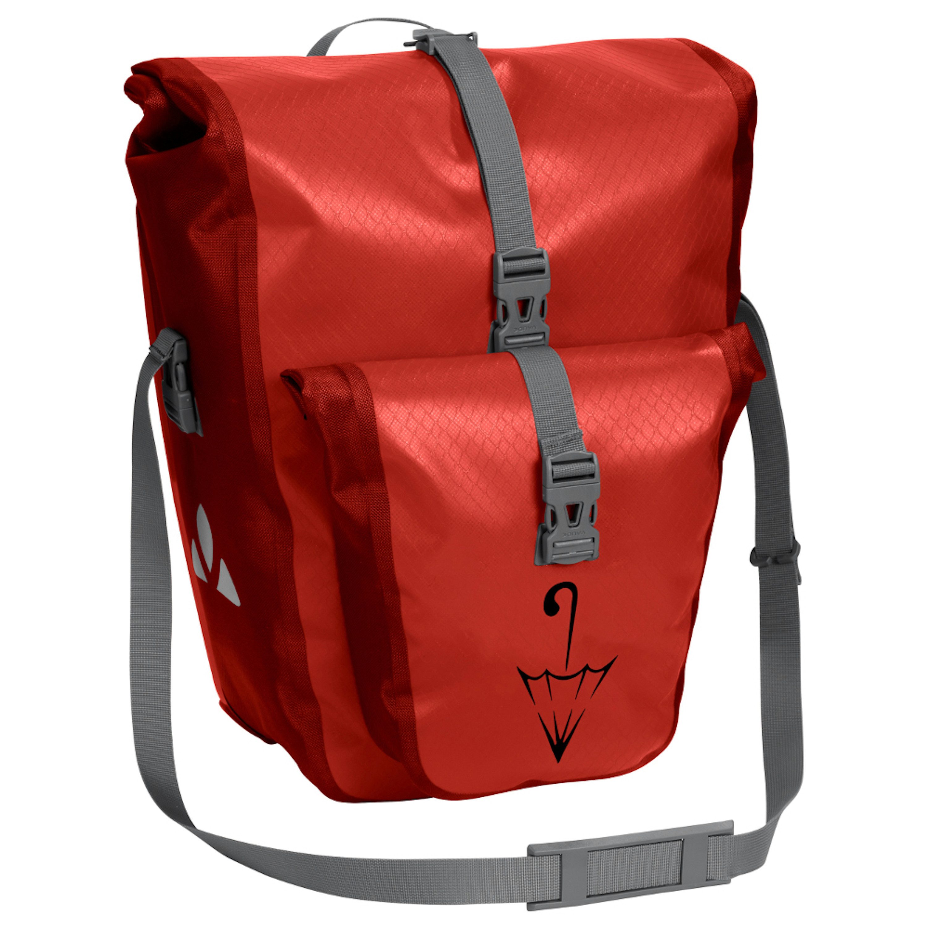 VAUDE Fahrradtasche Aqua Back Plus Single Sondermodell mit Schirmlogo Gepäckträgertasche
