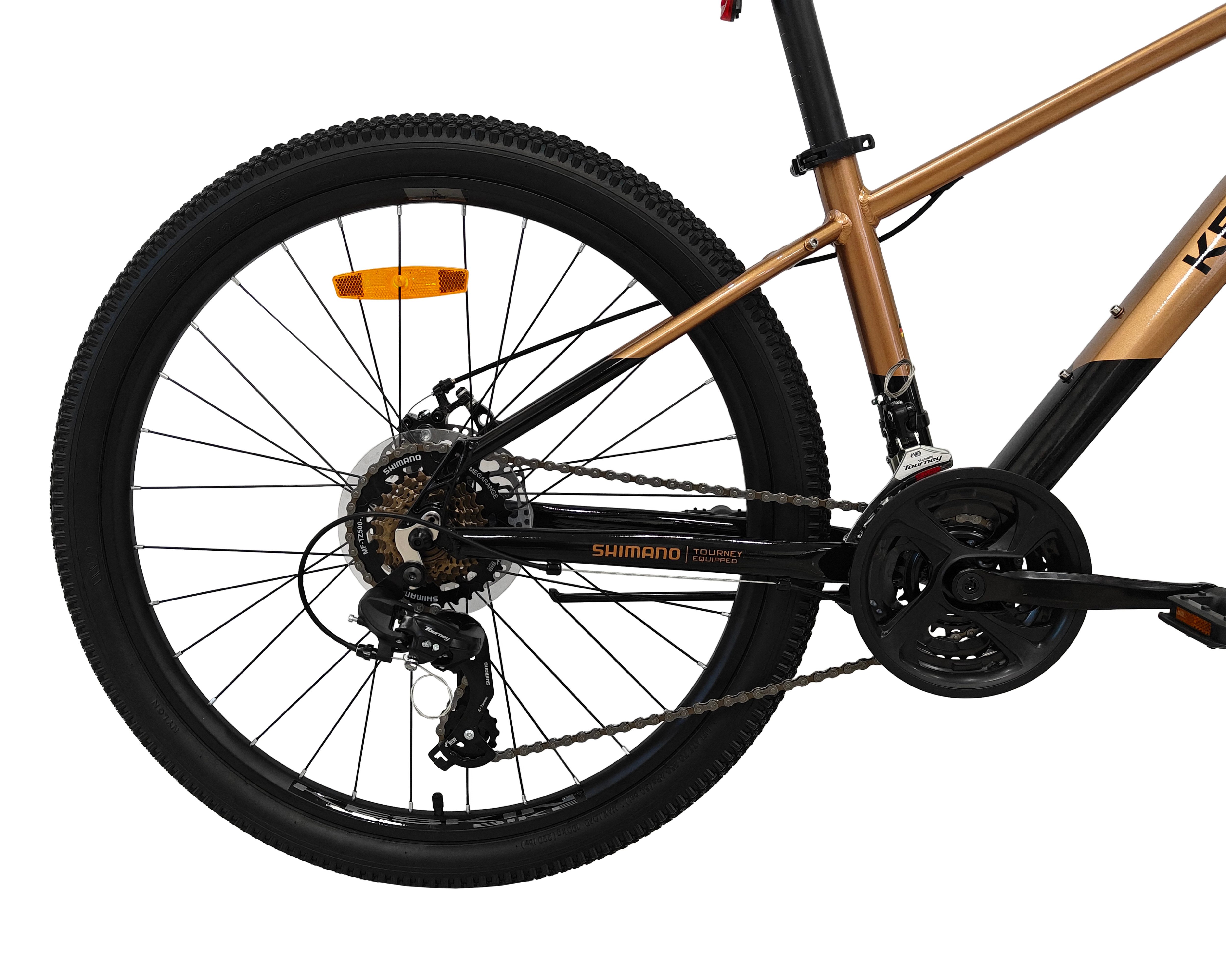 Keskin eBike Mountain Bike Keskin MTB1, 29-inch bicycle for men, women, girls and boys, 21-speed Shimano RD-TY300D/EF500 derailleur, (aluminum frame, mechanical disc brakes), with 29"x2.35" pneumatic tires, ideal for off-road and everyday use