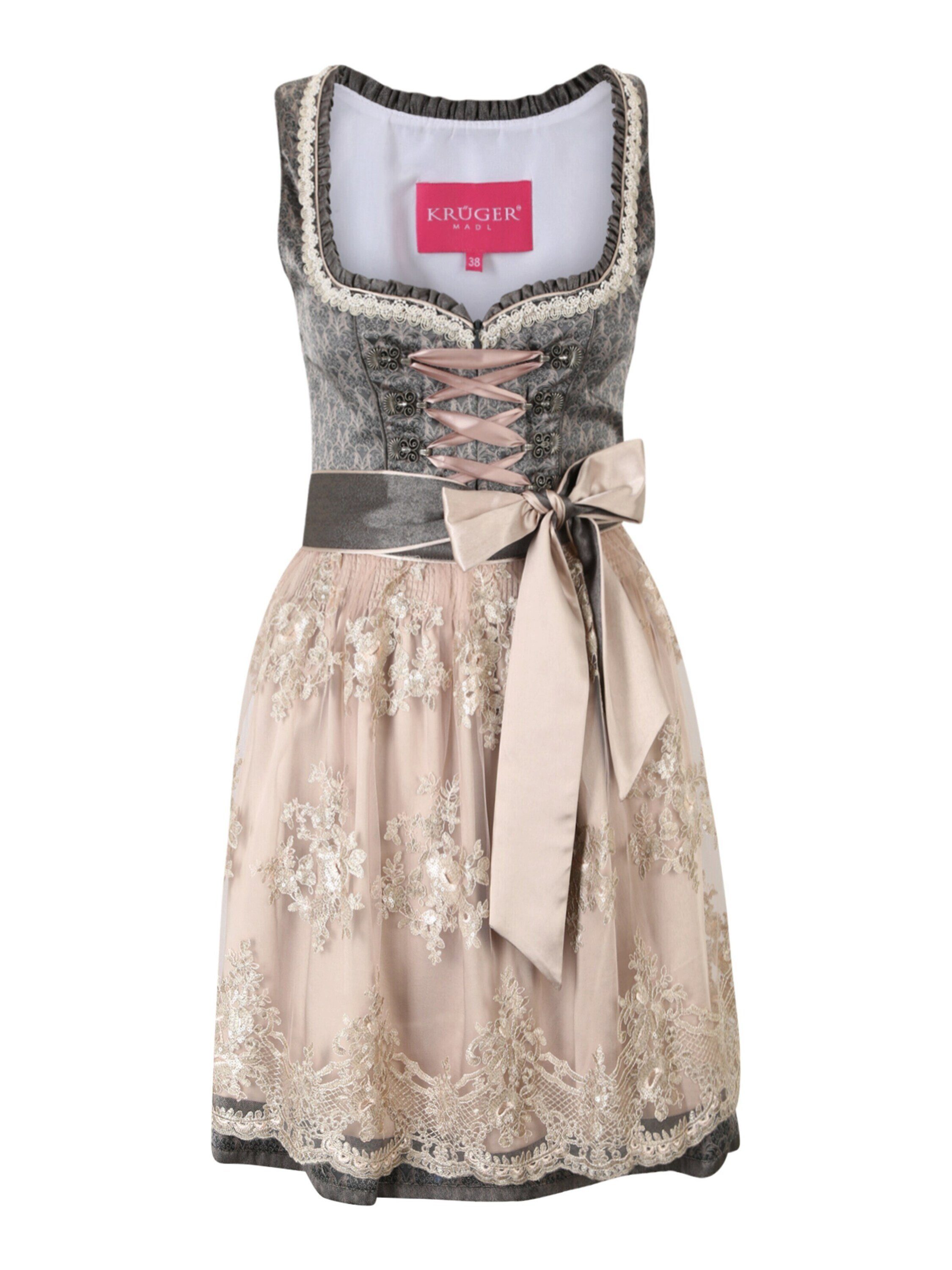 Krüger Madl Minikleid (1-tlg) Drapiert/gerafft