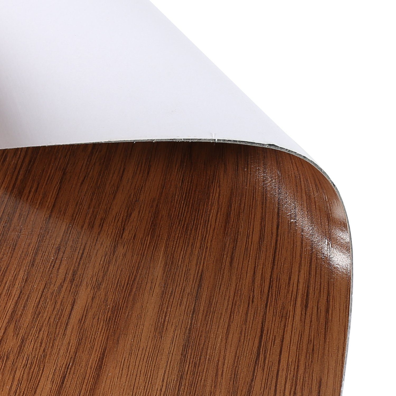 Fußbodenheizung Lospitch Vinylboden geeignet,schallhemmend Vinyl Selbstklebend, Bodenbelag Laminat Vinylboden Dekor-Dielen Holzfarbe