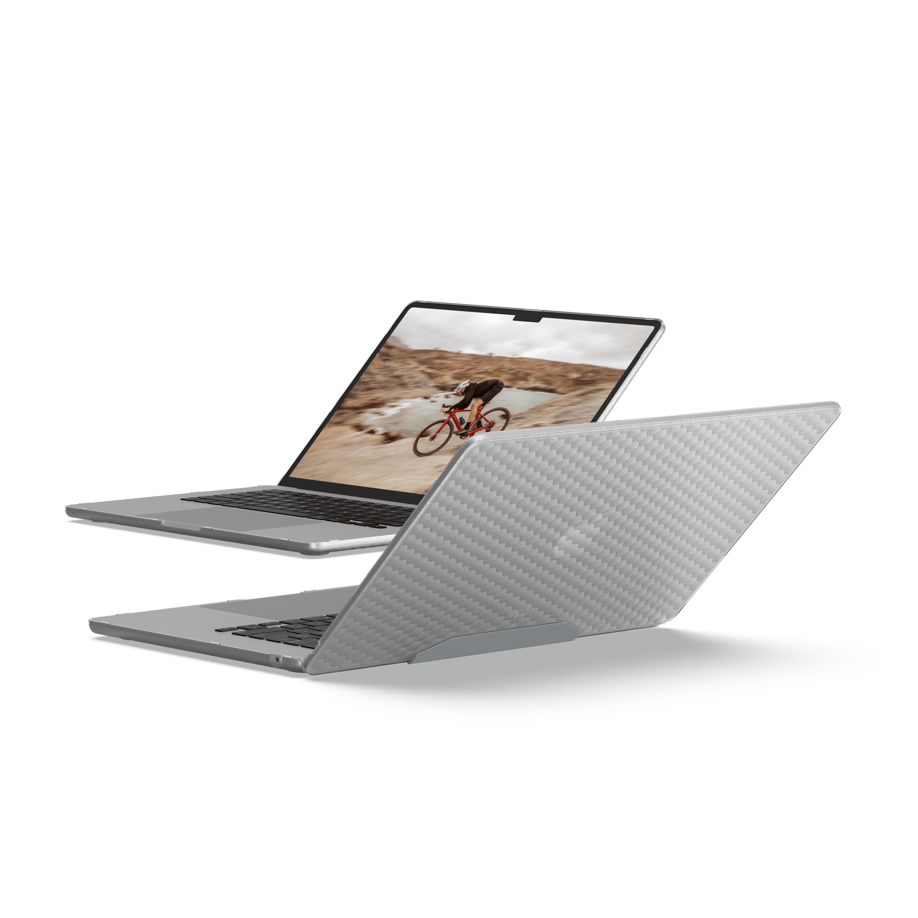 Urban Armor Gear Laptop-Hülle Essential Armor - MacBook Air 15 Hülle, Fallschutz nach US-Militärstandard (MIL STD 810G 516.6)