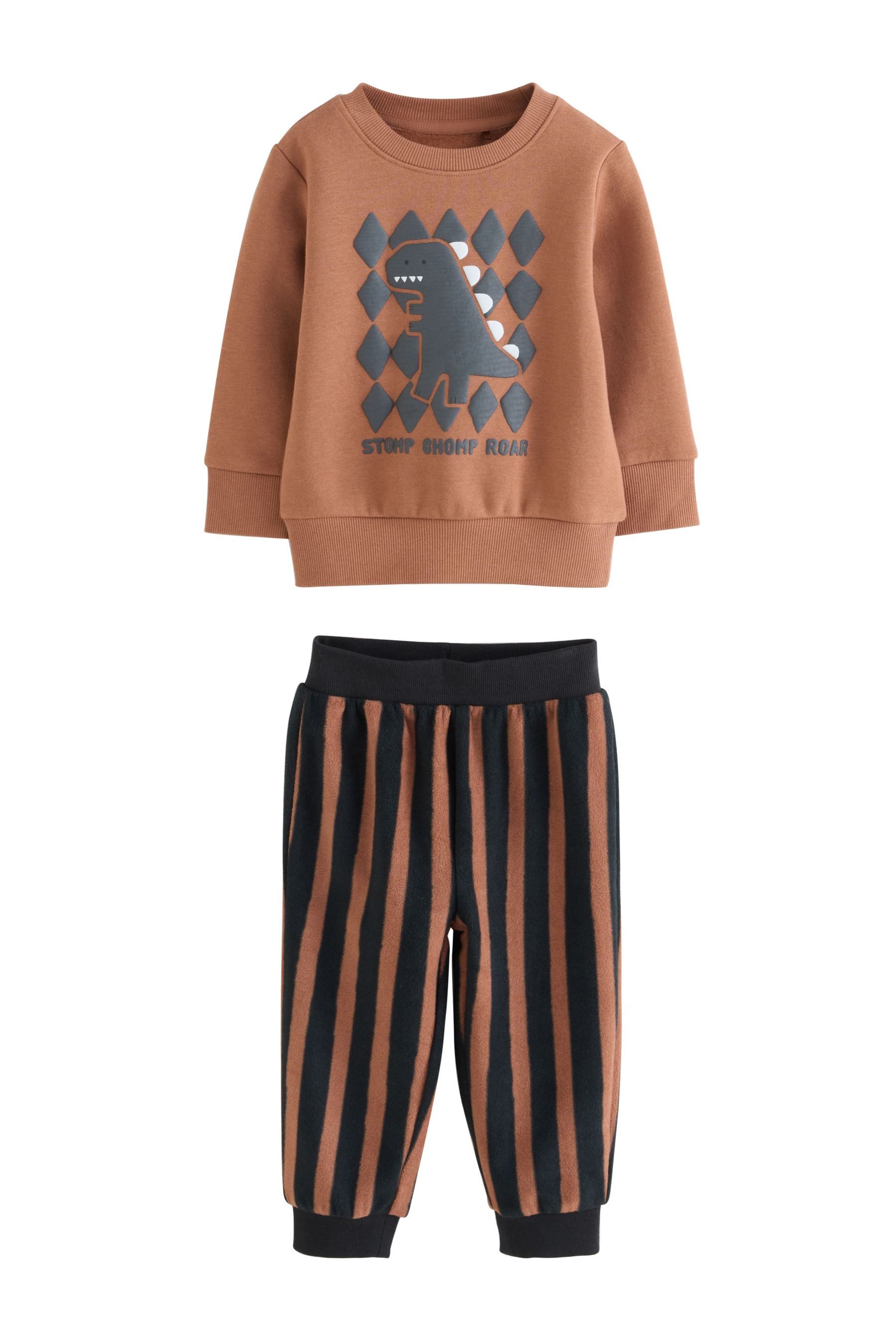 Next Pyjama Kuscheliger Single Fleece-Schlafanzug (2 günstig online kaufen