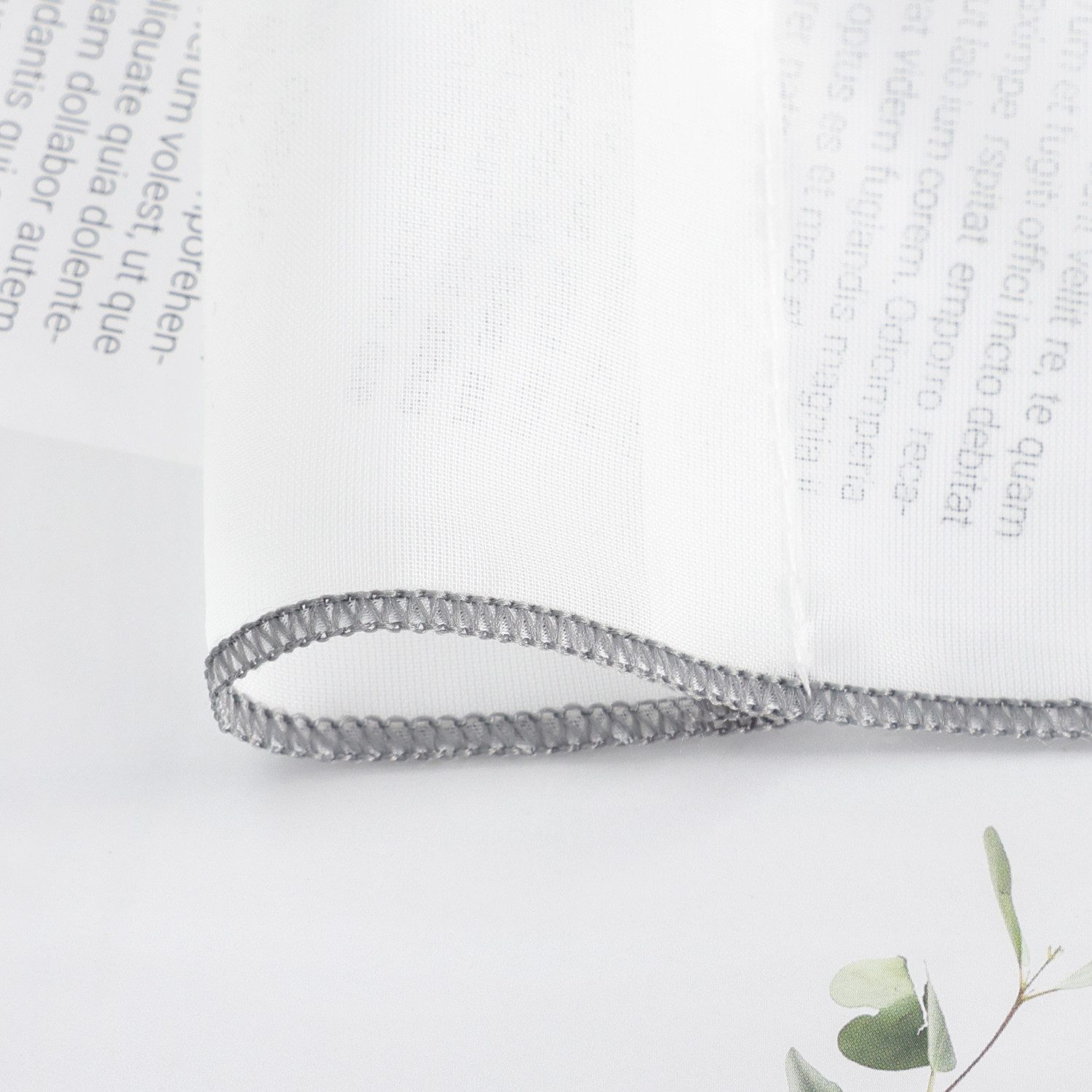 Joyswahl Raffrollo Gina, mit Stangendurchzug, Voile Bändchenrollo,Tunnelzug günstig online kaufen