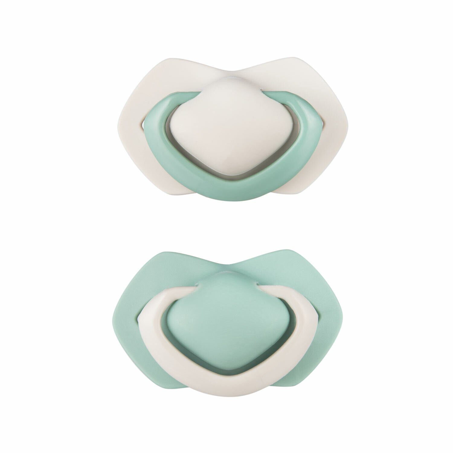Schnuller Beruhigungssauger Pure Silikon Symmetrisch Oval