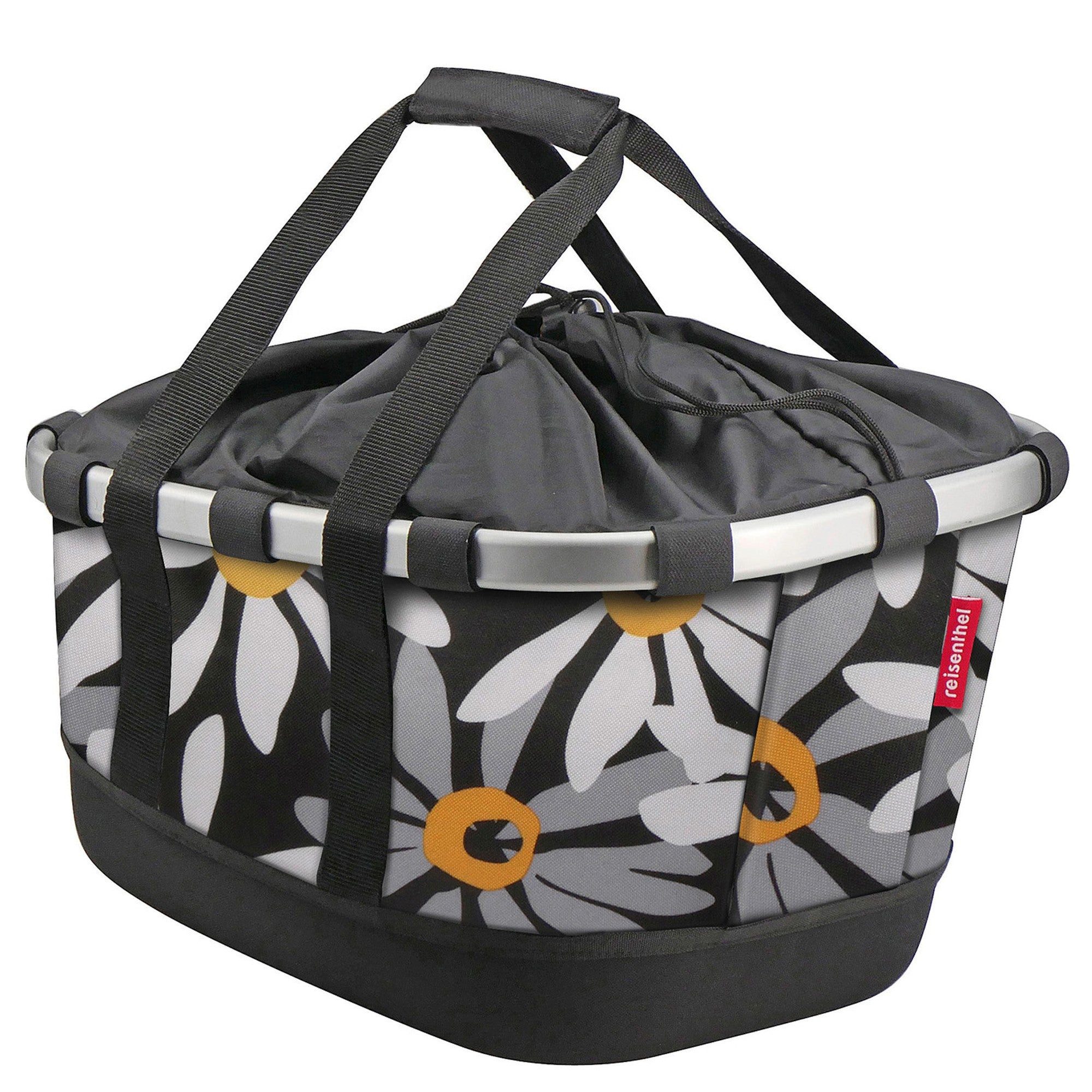 Fahrradkorb reisenthel Bikebasket GT 21 - Gepäckträgerkorb (Racktime) (margarite)